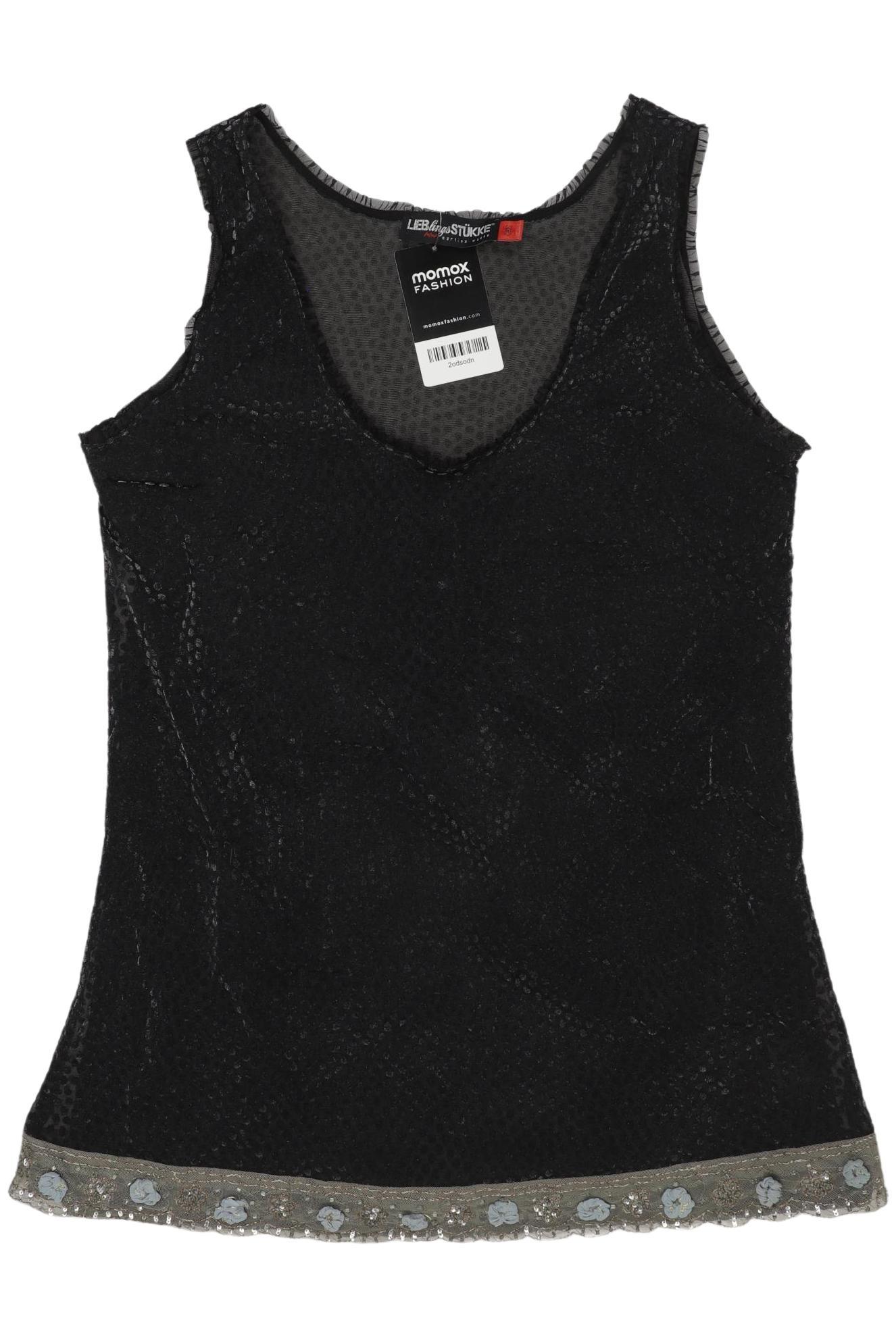 

Lieblingsstück Damen Top, schwarz, Gr. 40