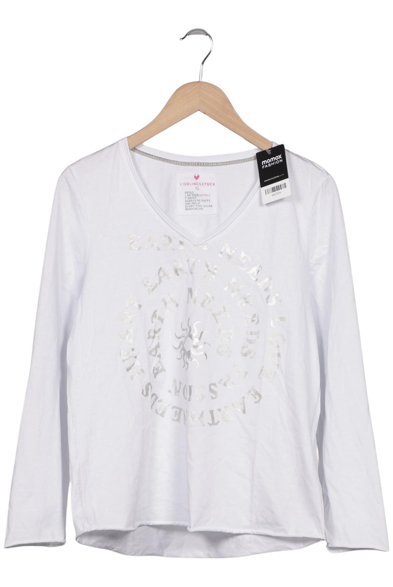 

Lieblingsstück Damen Langarmshirt, weiß, Gr. 44