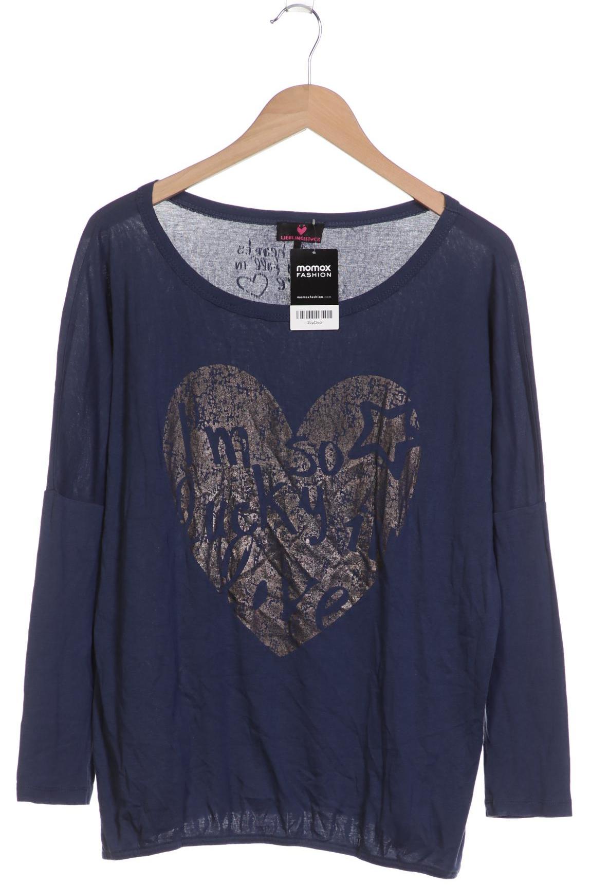 

Lieblingsstück Damen Langarmshirt, blau, Gr. 44