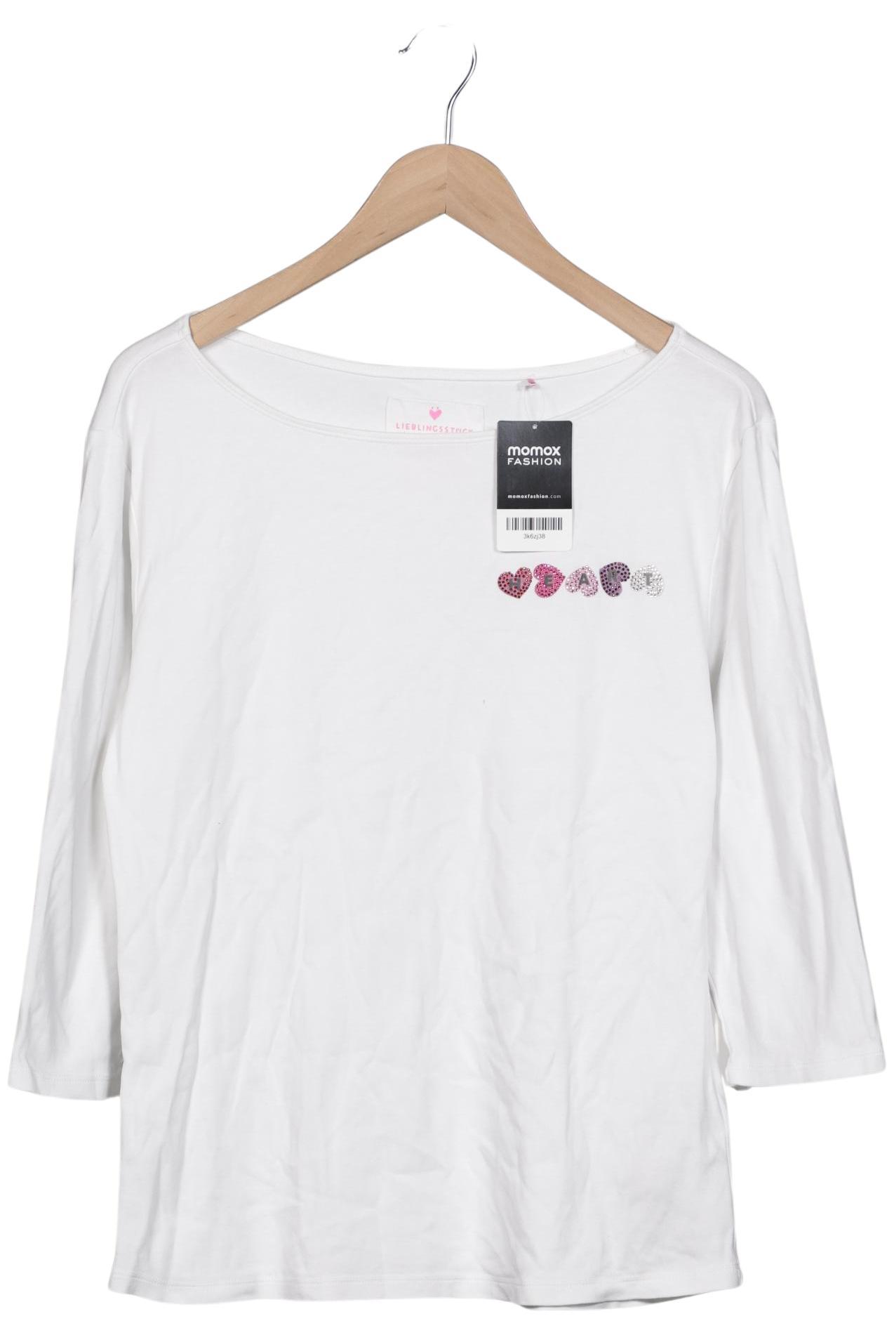 

Lieblingsstück Damen Langarmshirt, weiß, Gr. 42