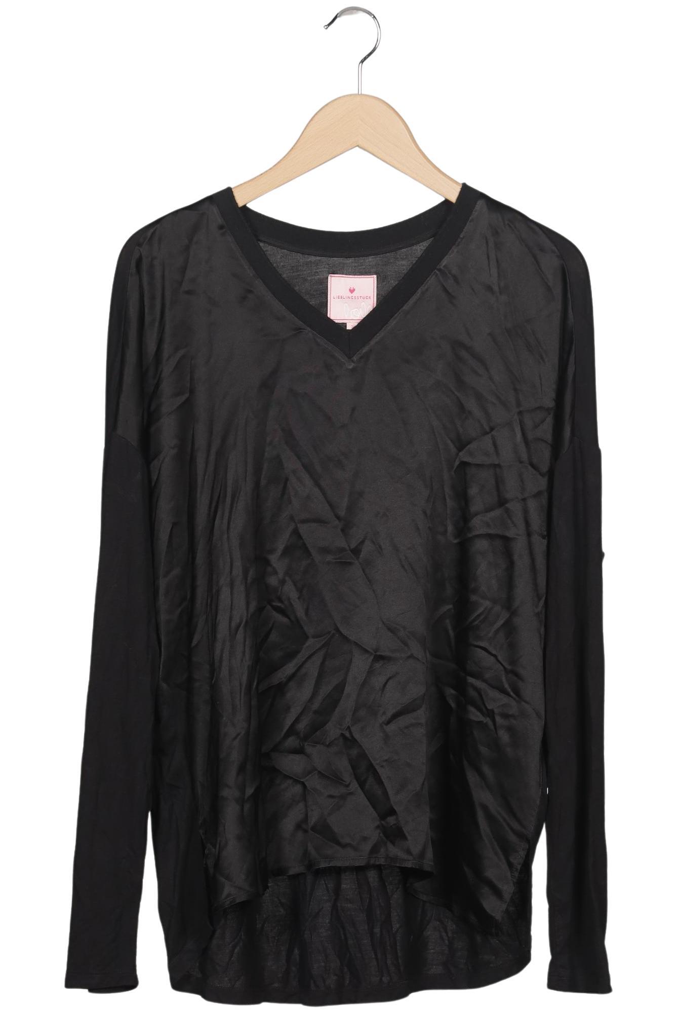 

Lieblingsstück Damen Langarmshirt, schwarz, Gr. 36