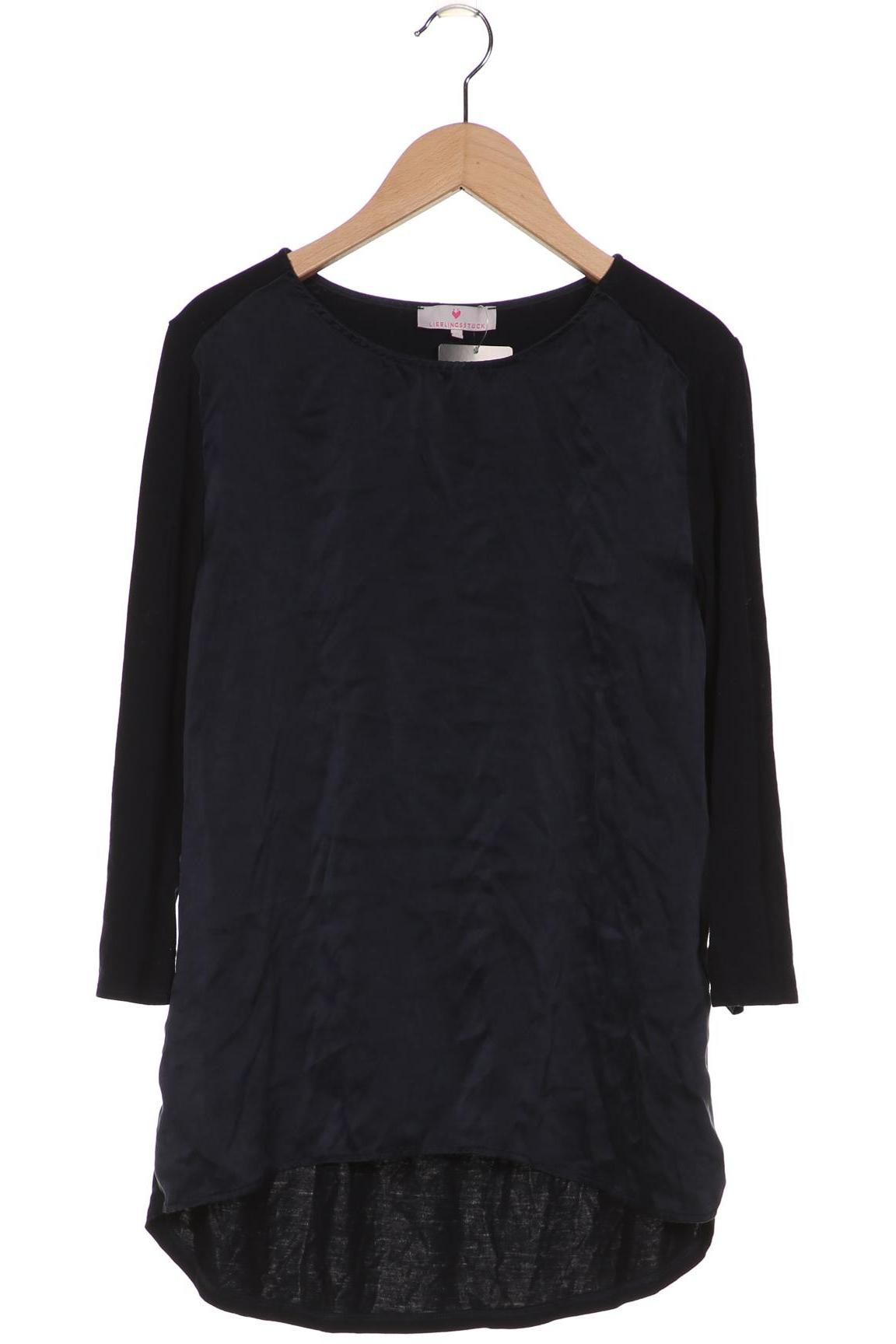 

Lieblingsstück Damen Langarmshirt, marineblau, Gr. 36