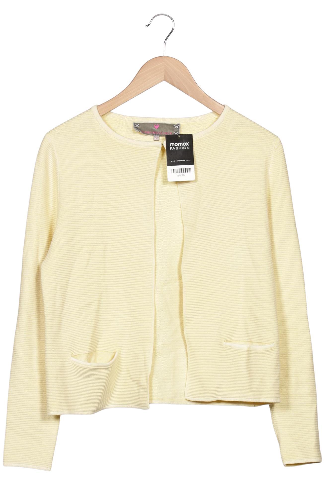 

Lieblingsstück Damen Strickjacke, gelb, Gr. 36