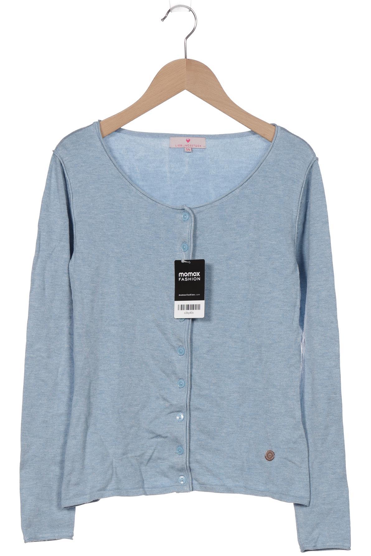 

Lieblingsstück Damen Strickjacke, hellblau, Gr. 34