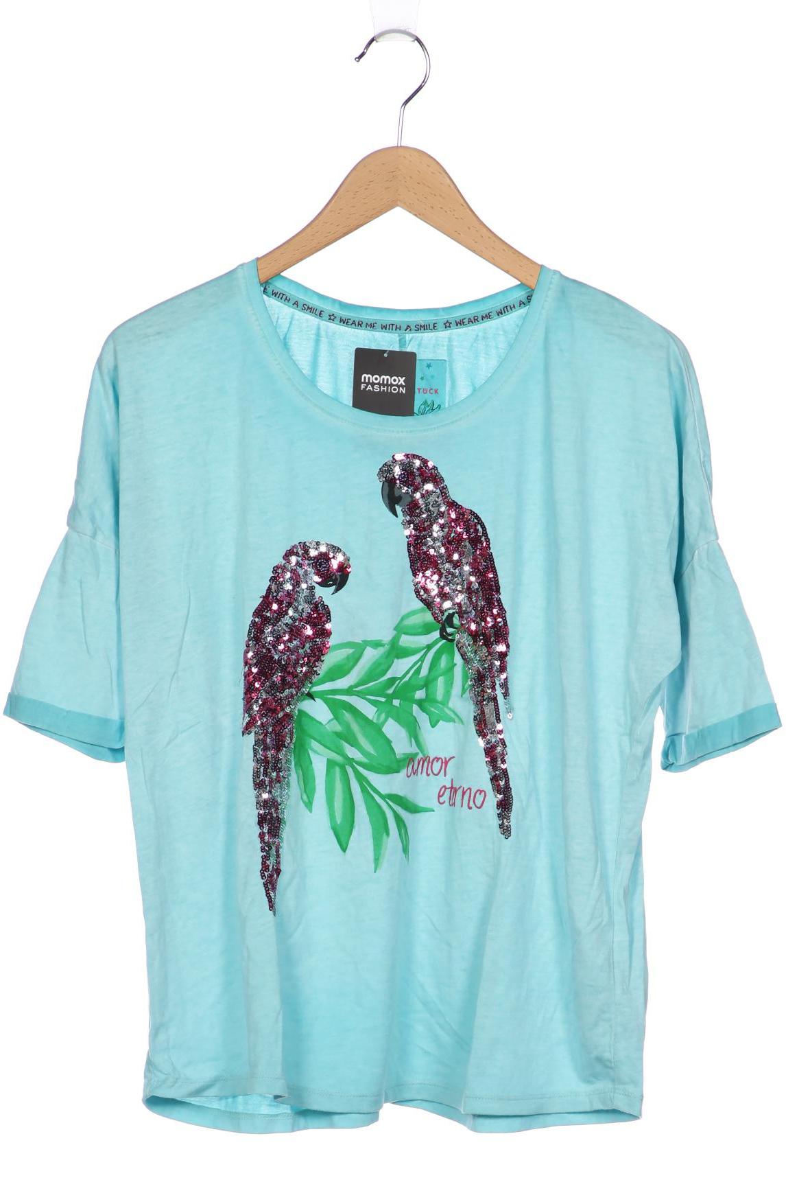 

Lieblingsstück Damen Langarmshirt, türkis, Gr. 44