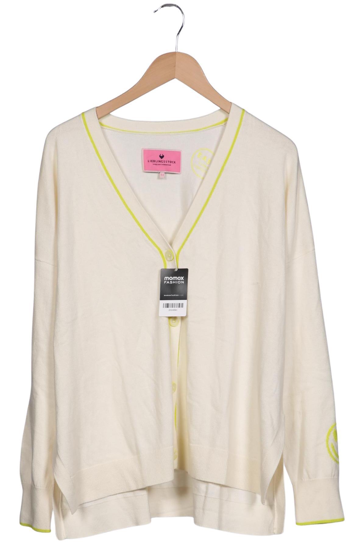 

Lieblingsstück Damen Strickjacke, cremeweiß, Gr. 44