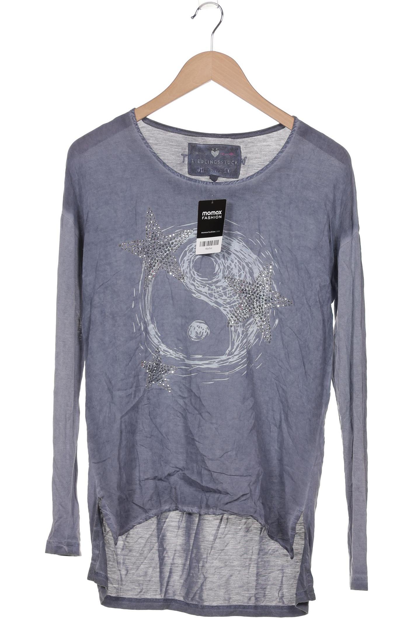 

Lieblingsstück Damen Langarmshirt, blau, Gr. 36