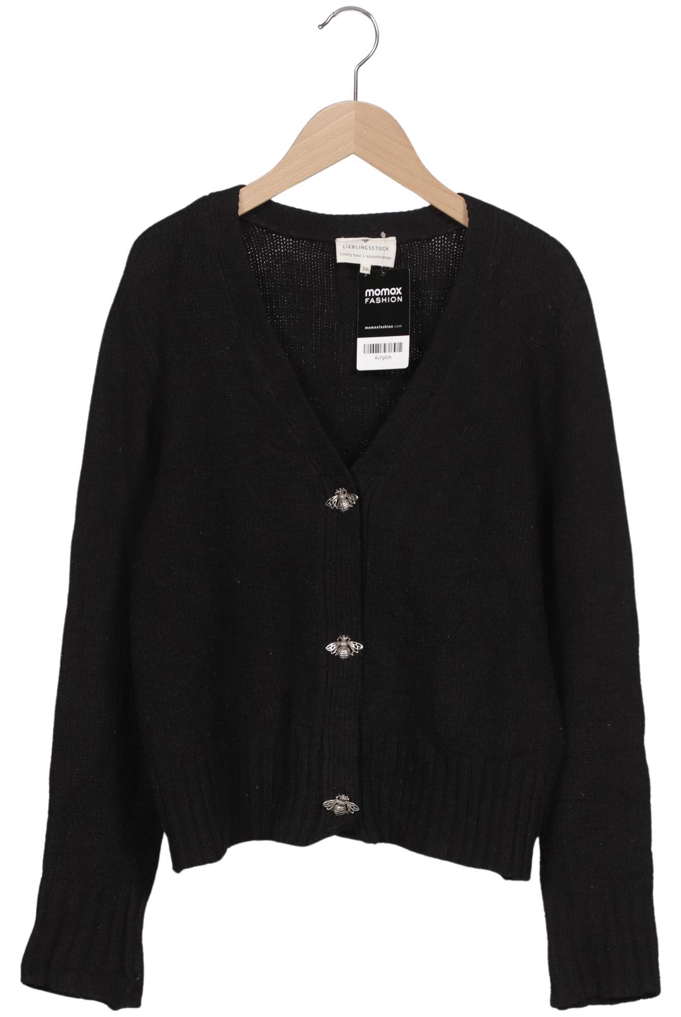 

Lieblingsstück Damen Strickjacke, schwarz, Gr. 36