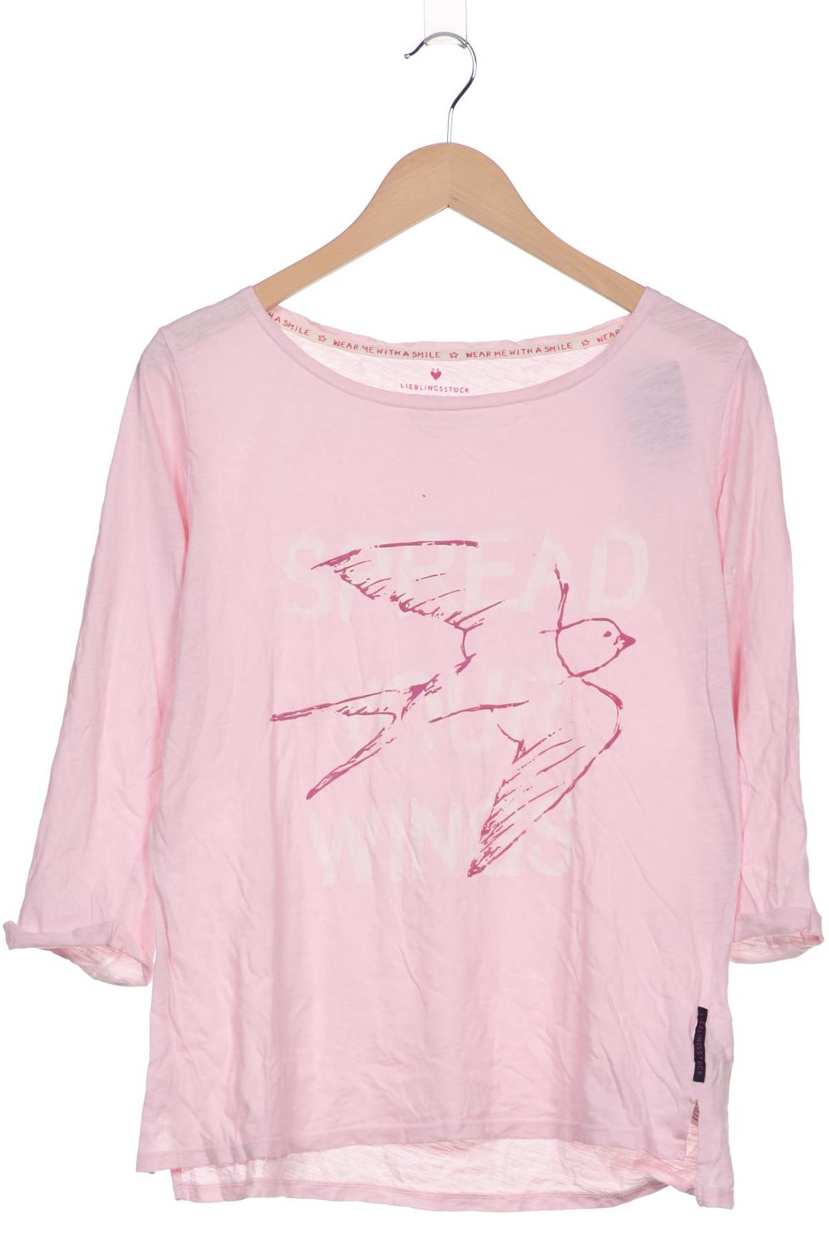 

Lieblingsstück Damen Langarmshirt, pink, Gr. 40