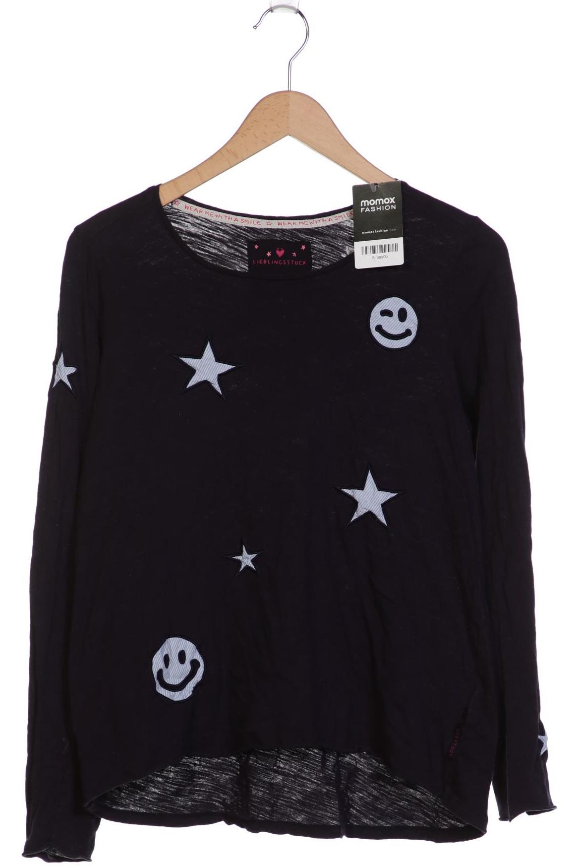 

Lieblingsstück Damen Langarmshirt, marineblau, Gr. 38