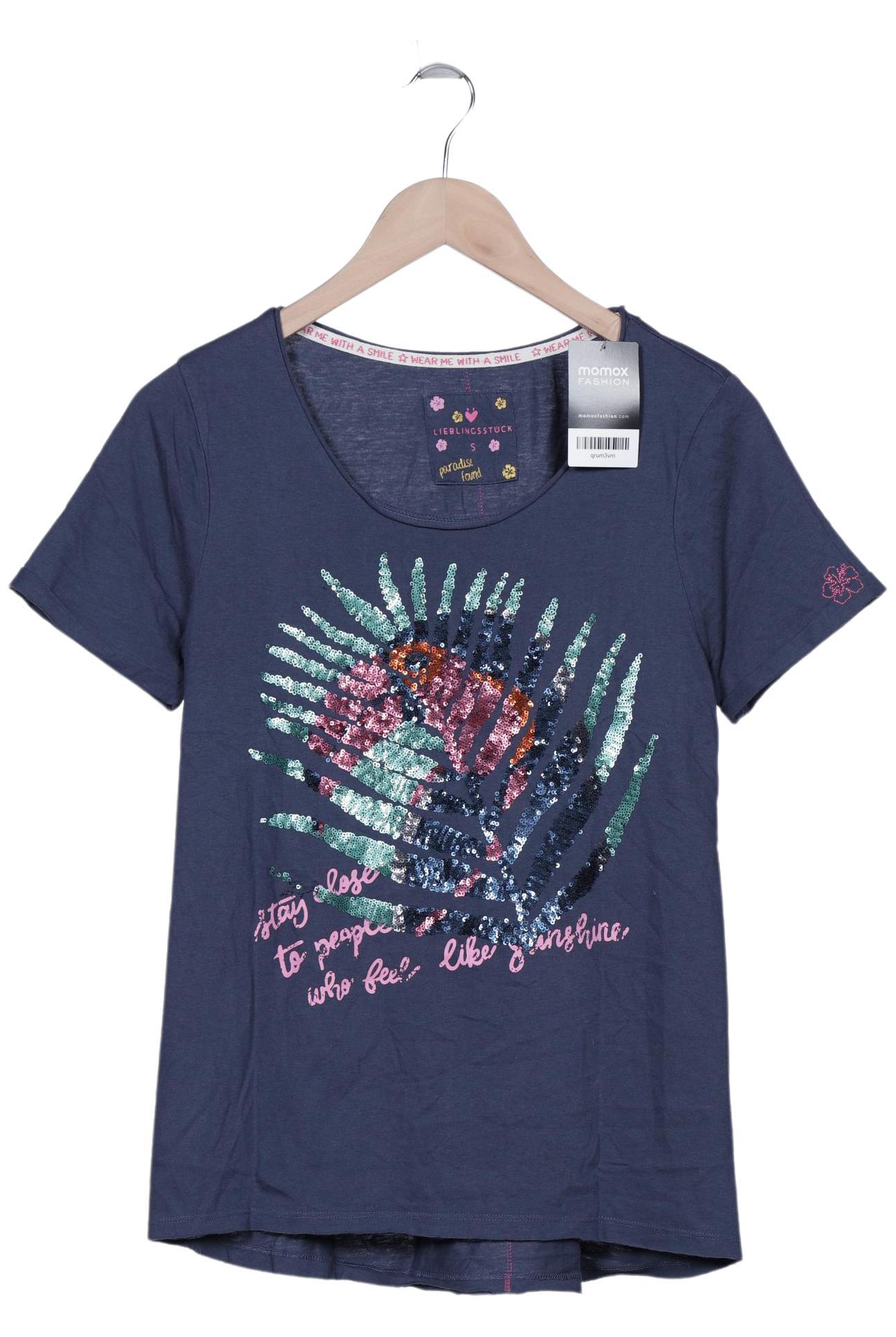 

Lieblingsstück Damen T-Shirt, marineblau, Gr. 36