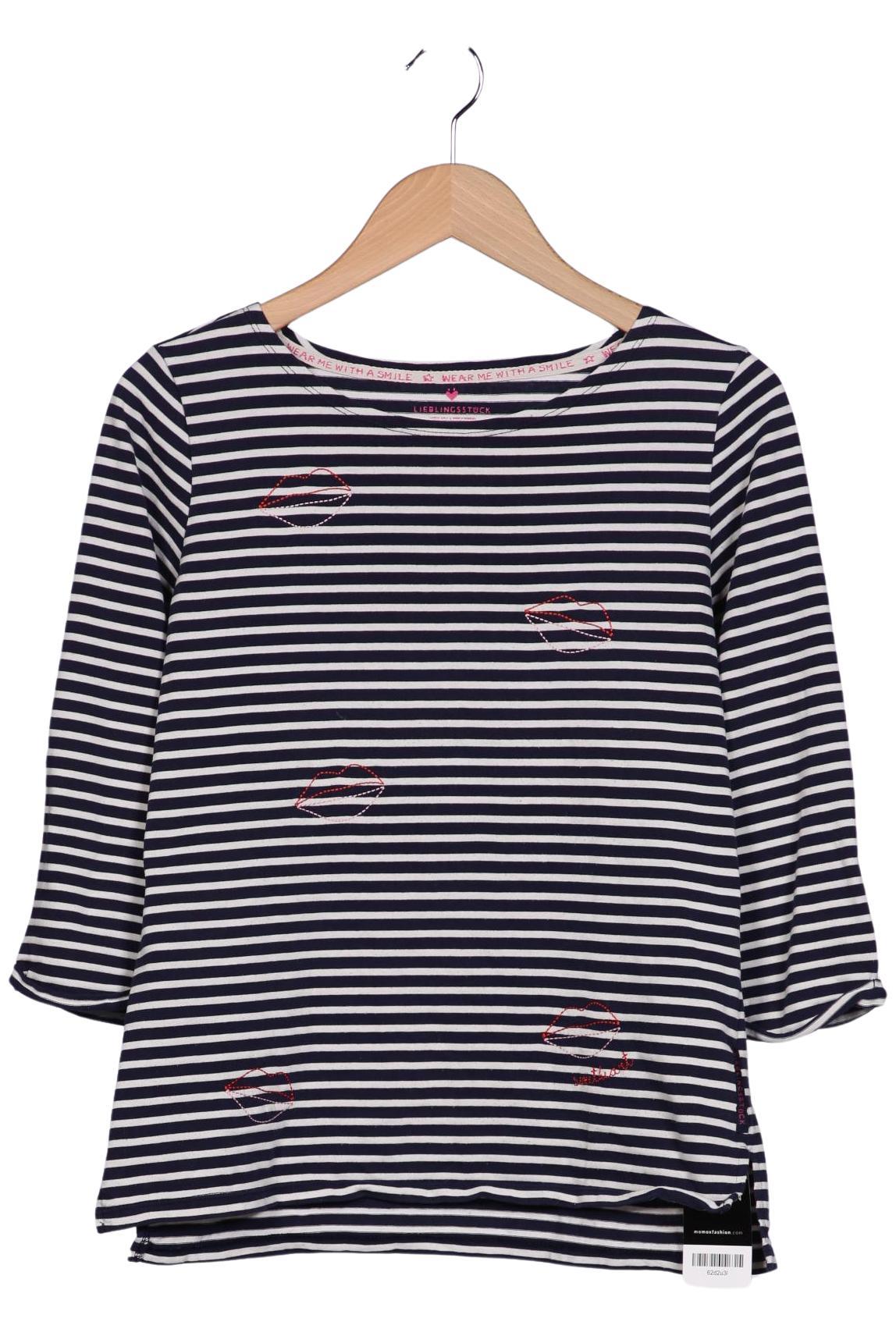 

Lieblingsstück Damen Langarmshirt, blau, Gr. 38