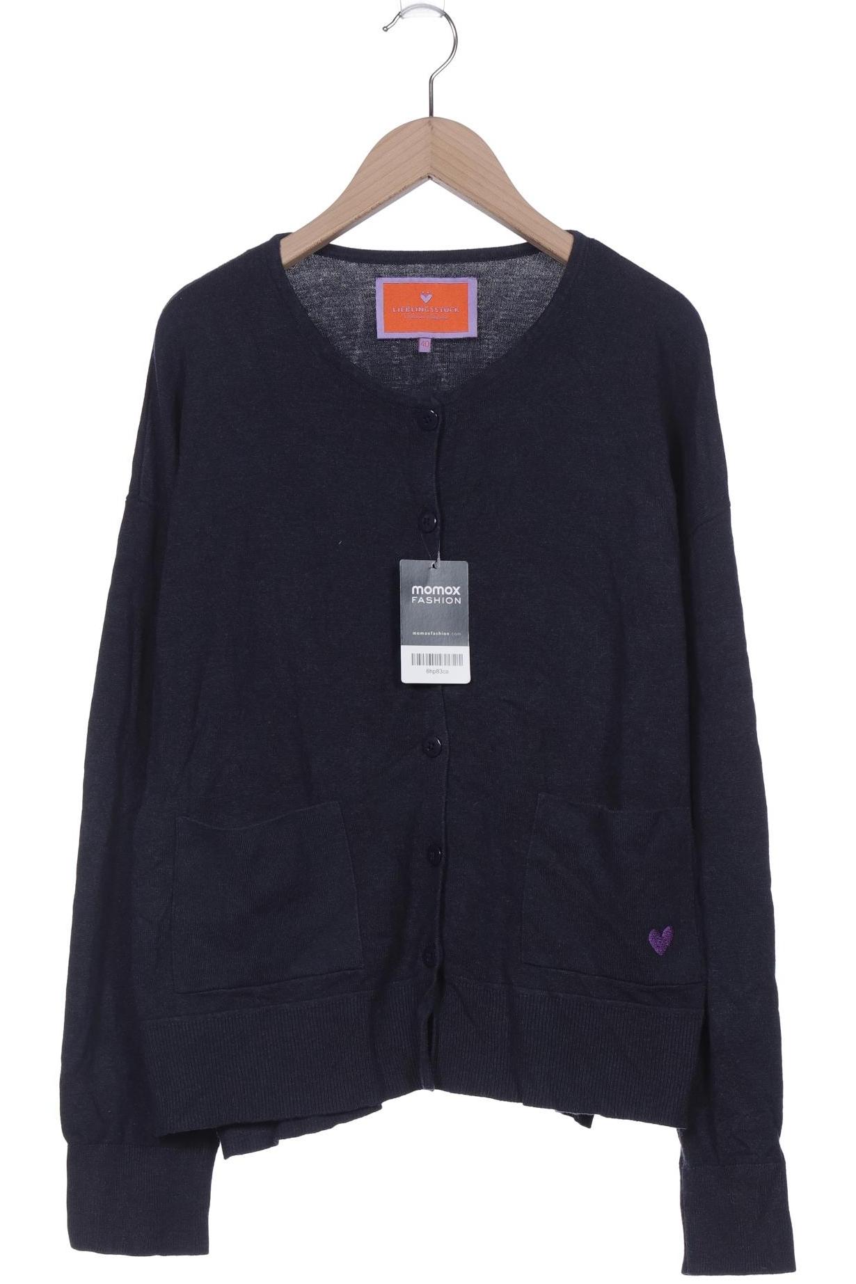 

Lieblingsstück Damen Strickjacke, marineblau, Gr. 40