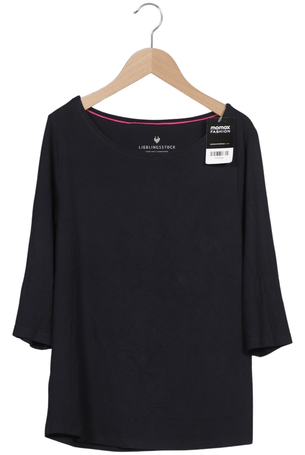 

Lieblingsstück Damen Langarmshirt, marineblau, Gr. 42