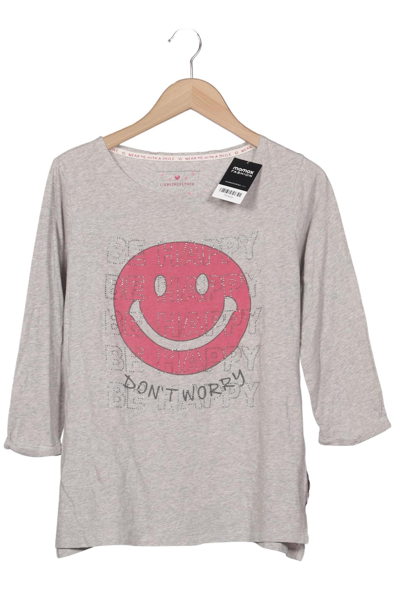 

Lieblingsstück Damen Langarmshirt, grau, Gr. 38