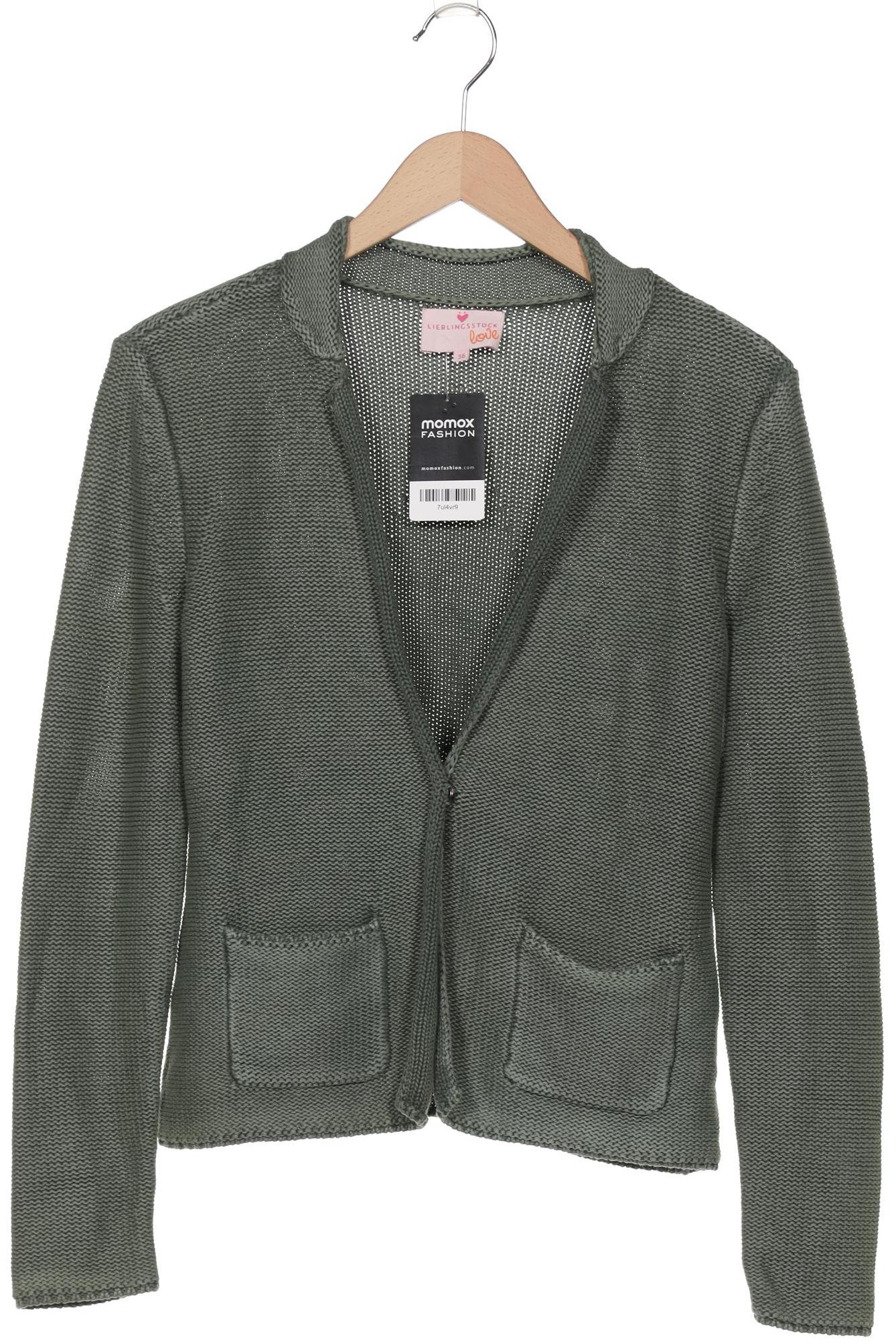 

Lieblingsstück Damen Strickjacke, grün, Gr. 36