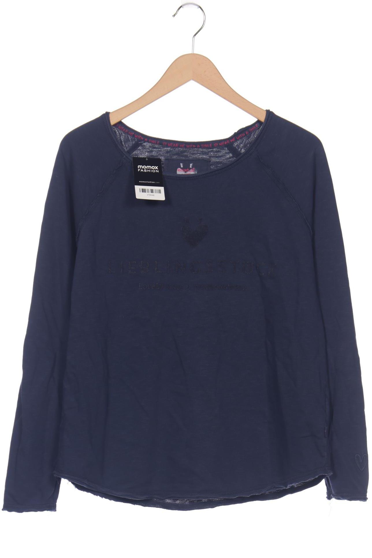 

Lieblingsstück Damen Langarmshirt, marineblau, Gr. 38