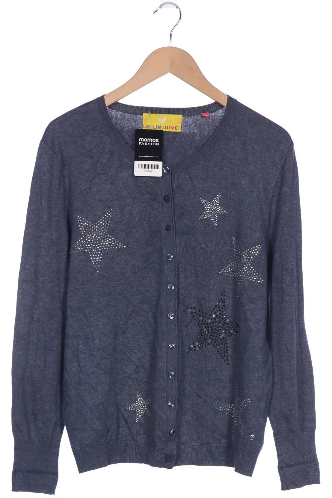 

Lieblingsstück Damen Strickjacke, blau, Gr. 46