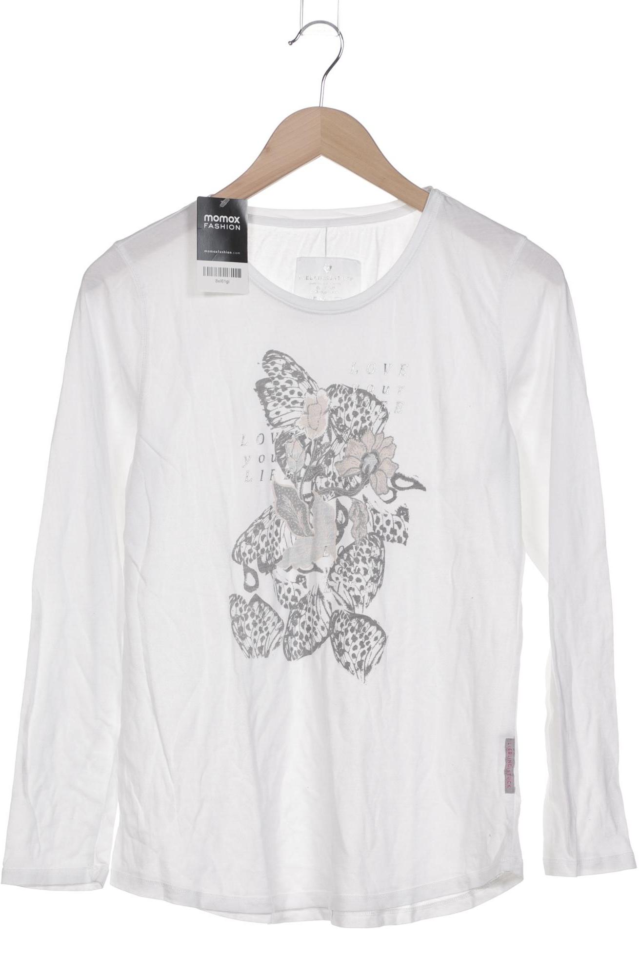

Lieblingsstück Damen Langarmshirt, weiß, Gr. 42