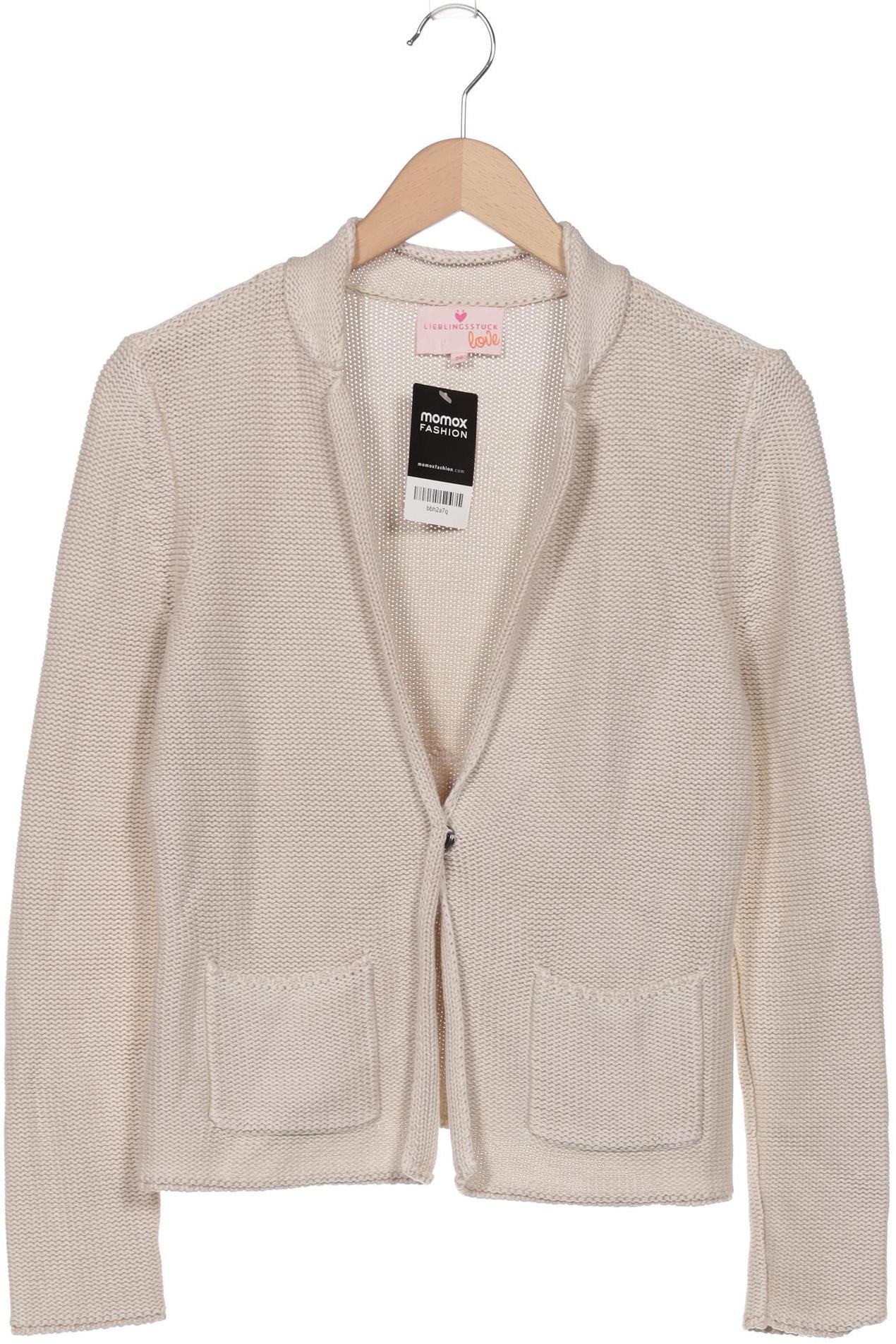 

Lieblingsstück Damen Strickjacke, cremeweiß, Gr. 36