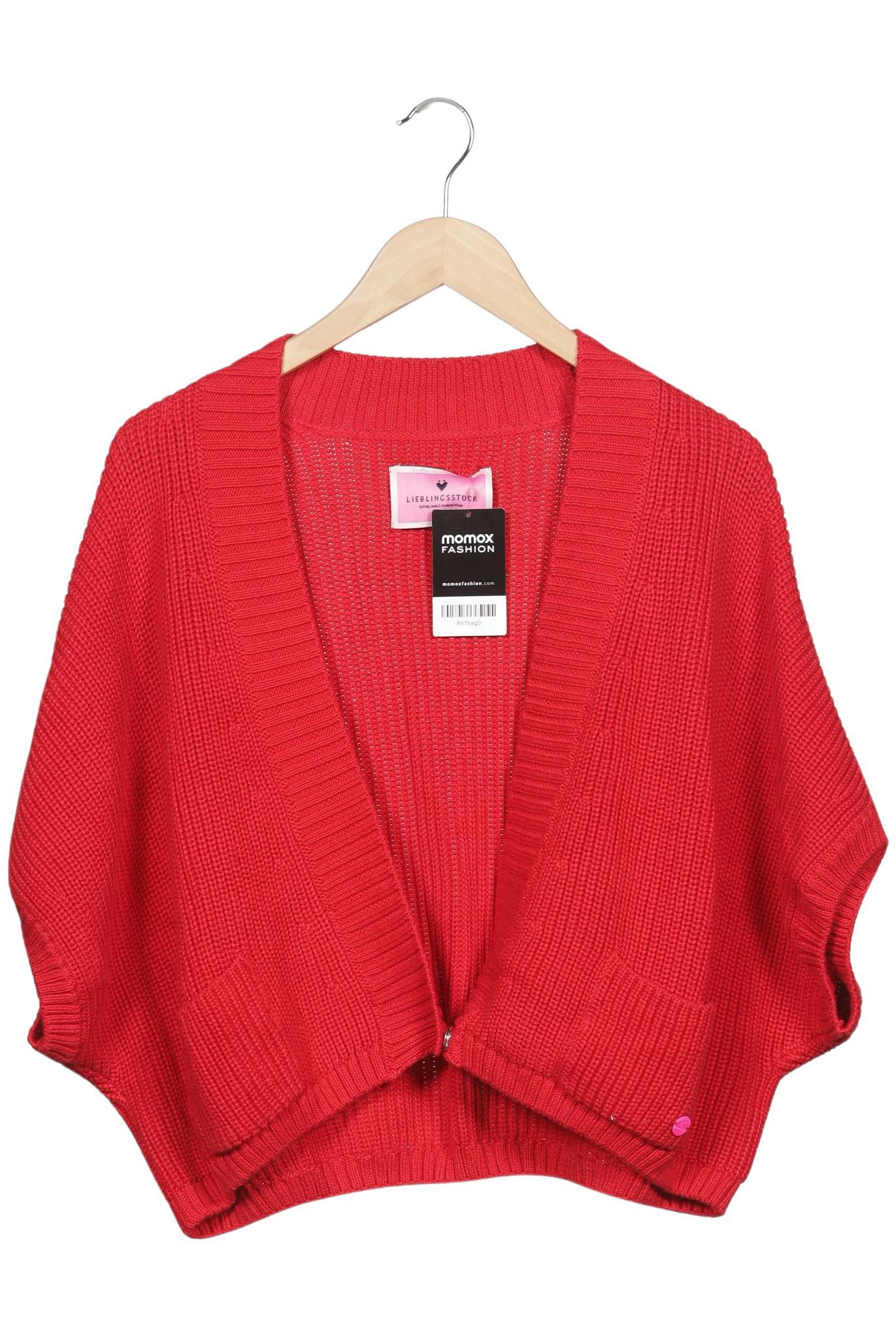 

Lieblingsstück Damen Strickjacke, rot, Gr. 38
