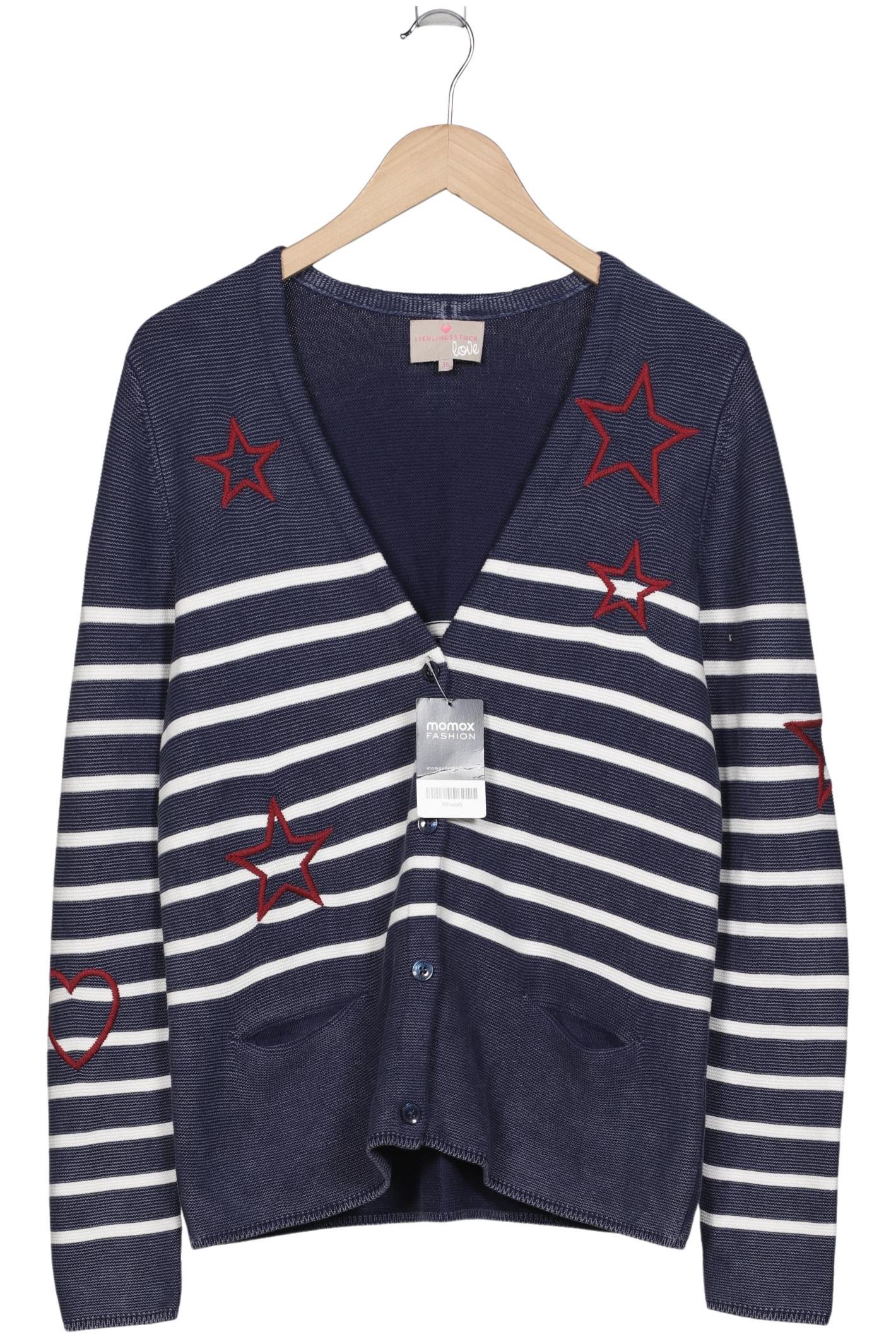 

Lieblingsstück Damen Strickjacke, mehrfarbig, Gr. 36