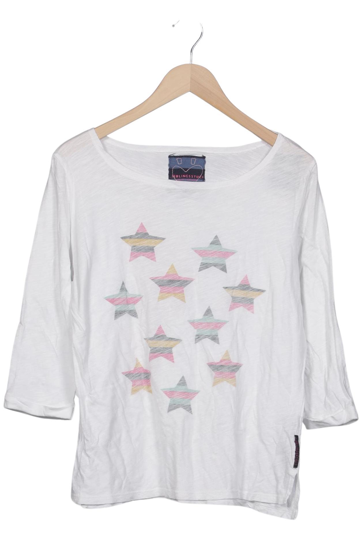 

Lieblingsstück Damen Langarmshirt, weiß, Gr. 38