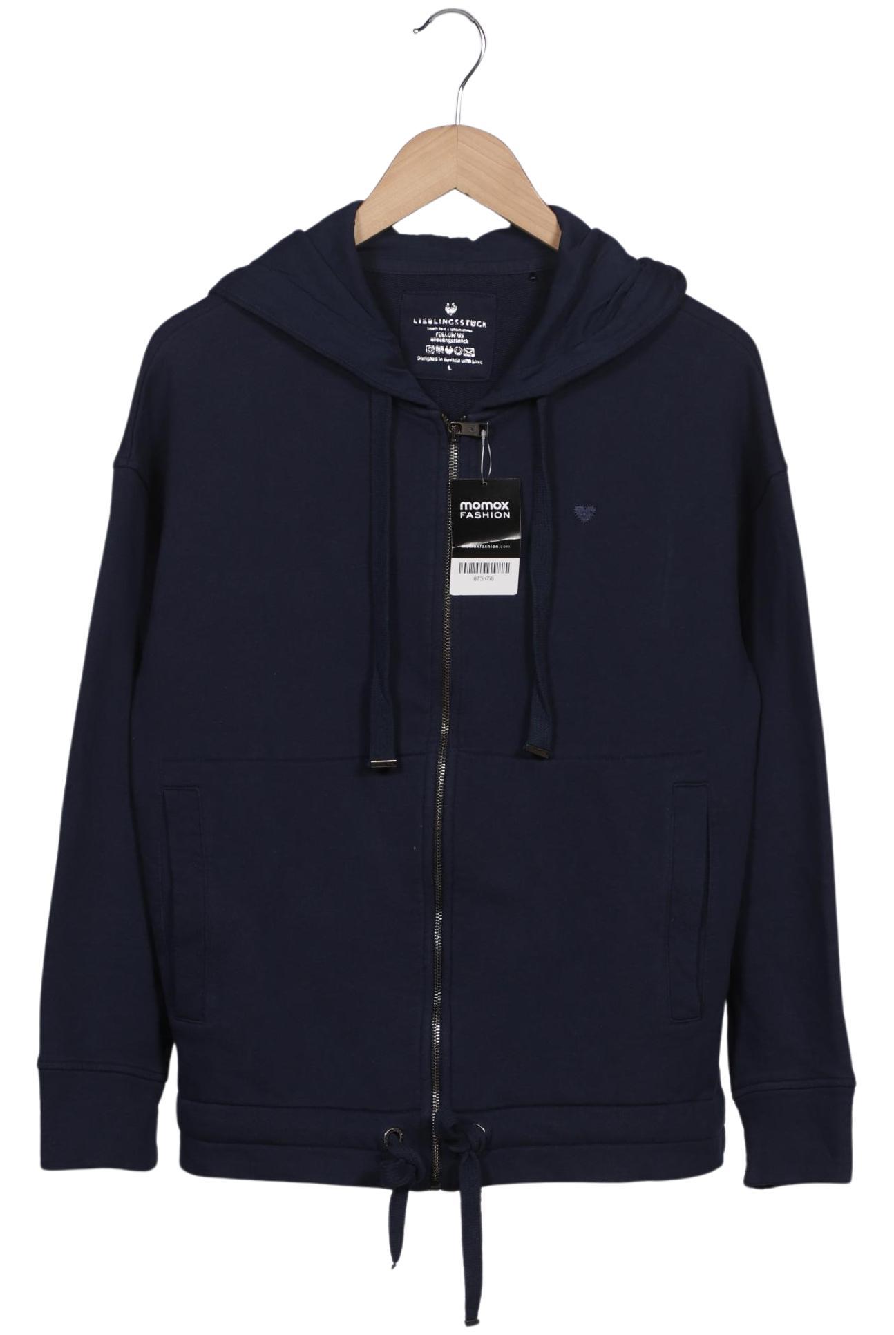 

Lieblingsstück Damen Kapuzenpullover, marineblau, Gr. 42