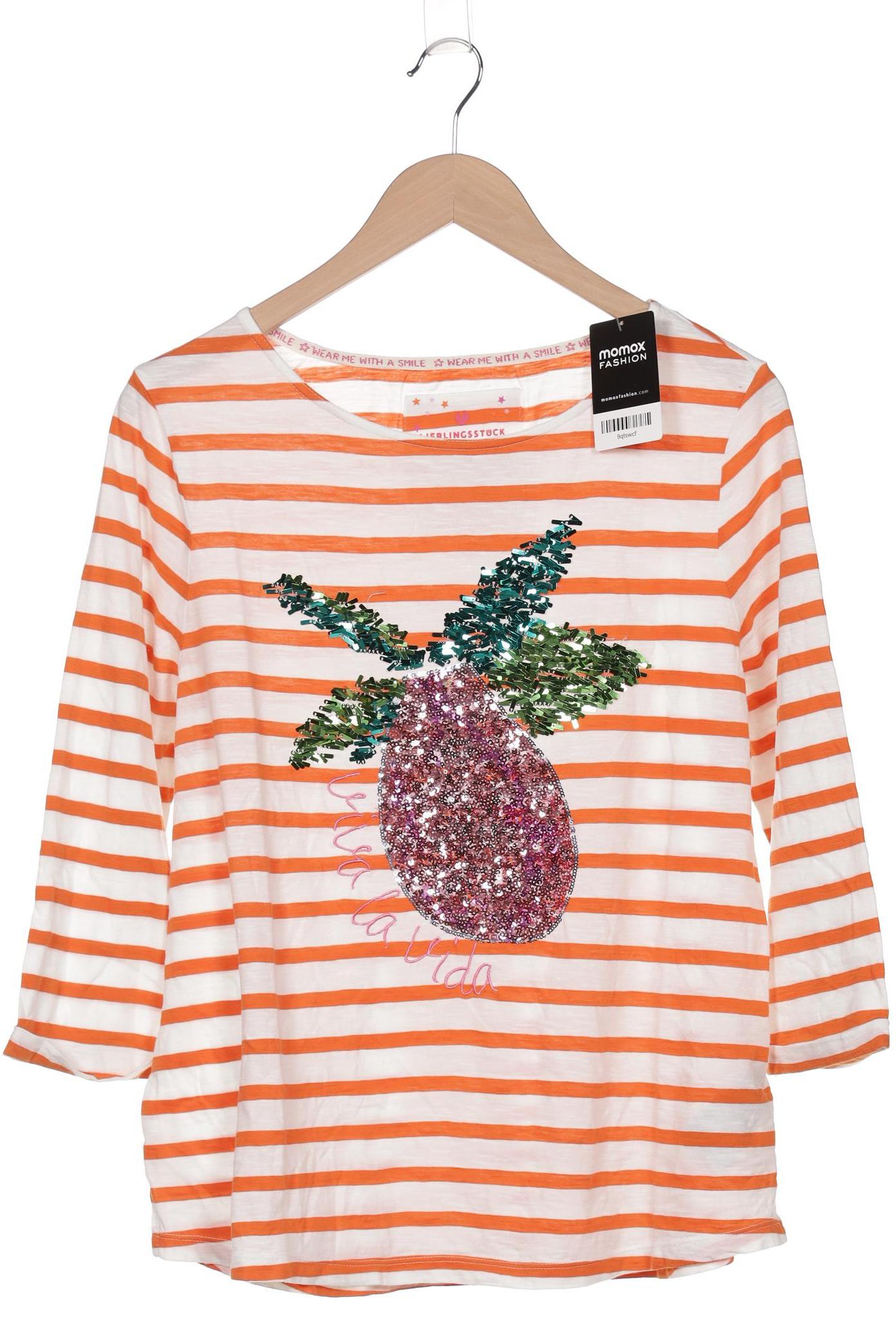 

Lieblingsstück Damen Langarmshirt, orange, Gr. 42