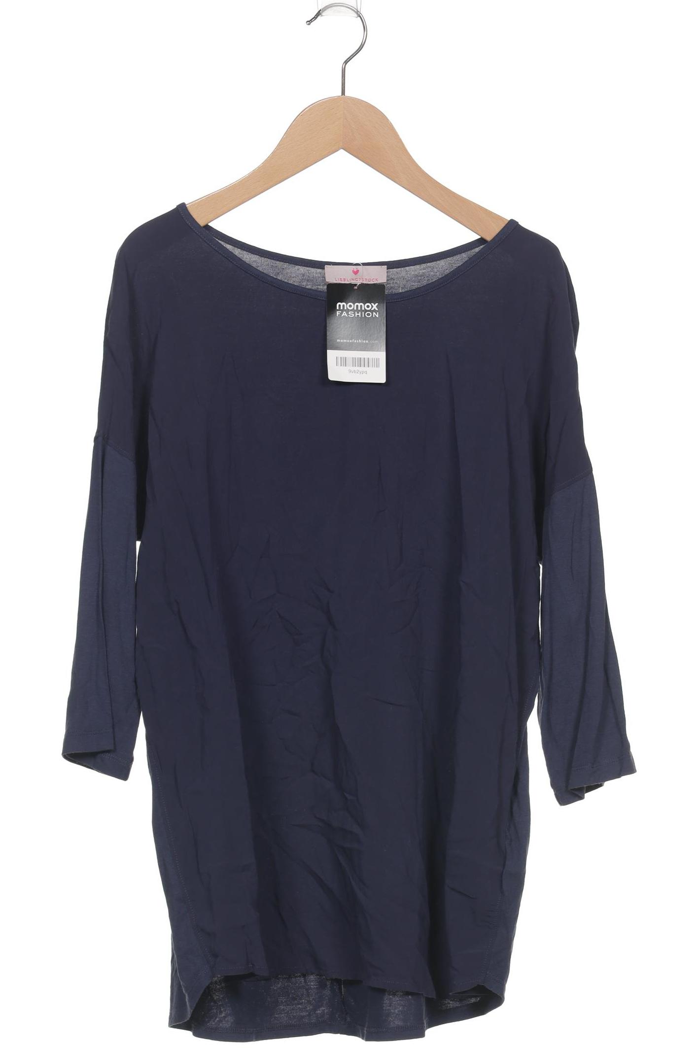 

Lieblingsstück Damen Langarmshirt, marineblau, Gr. 42