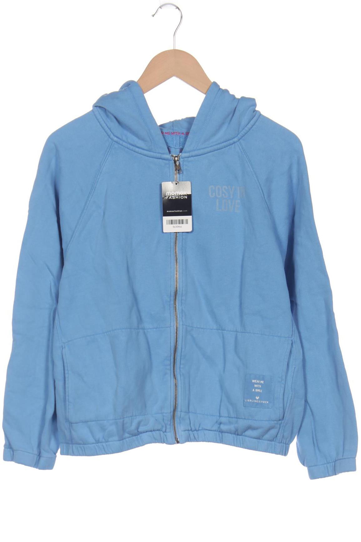 

Lieblingsstück Damen Kapuzenpullover, blau, Gr. 38
