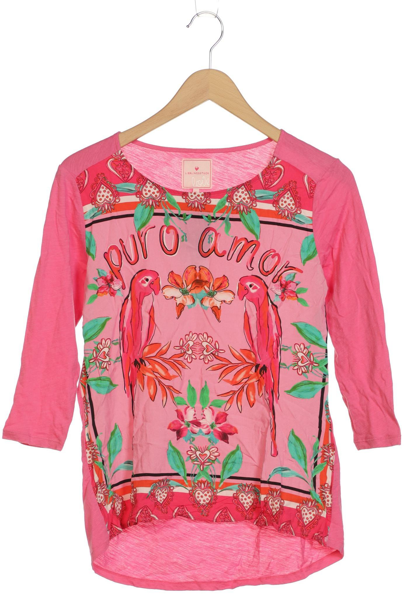 

Lieblingsstück Damen Langarmshirt, pink, Gr. 34