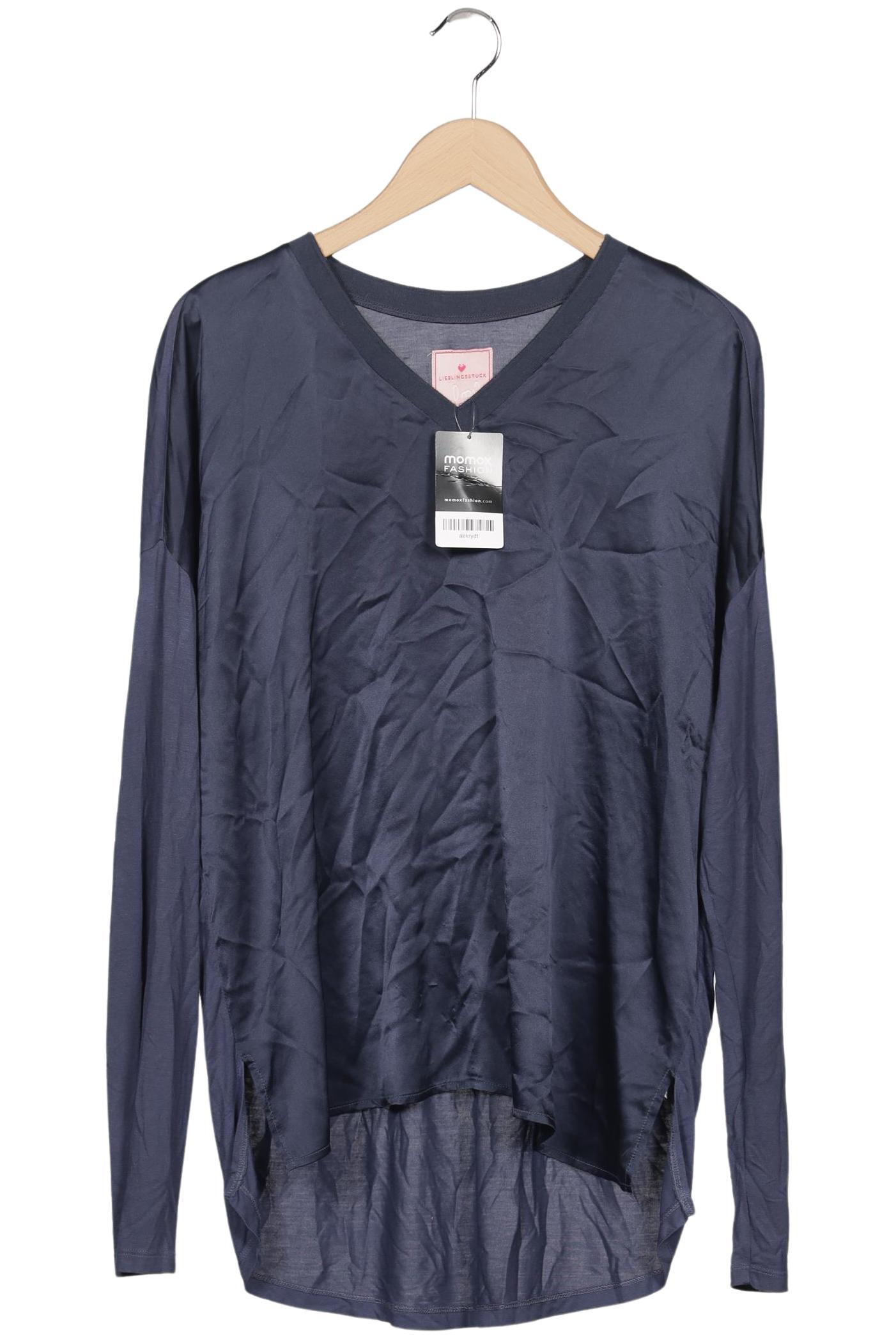 

Lieblingsstück Damen Langarmshirt, marineblau, Gr. 36