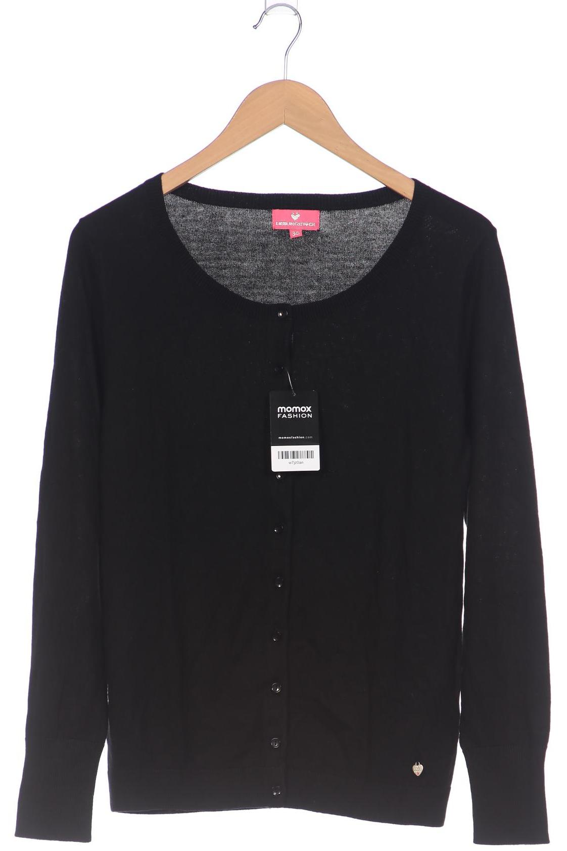 

Lieblingsstück Damen Strickjacke, schwarz, Gr. 38