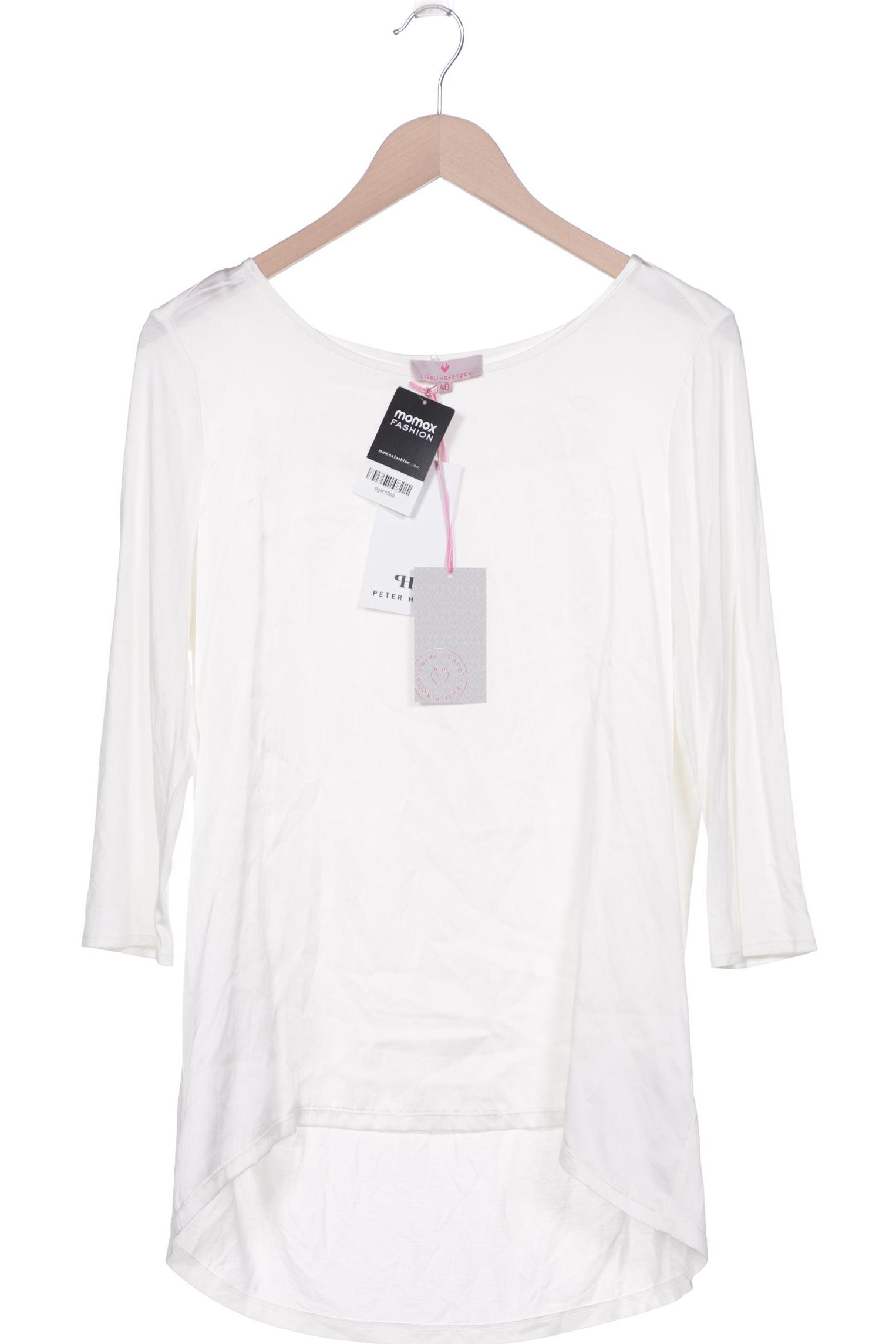 

Lieblingsstück Damen Langarmshirt, cremeweiß, Gr. 40
