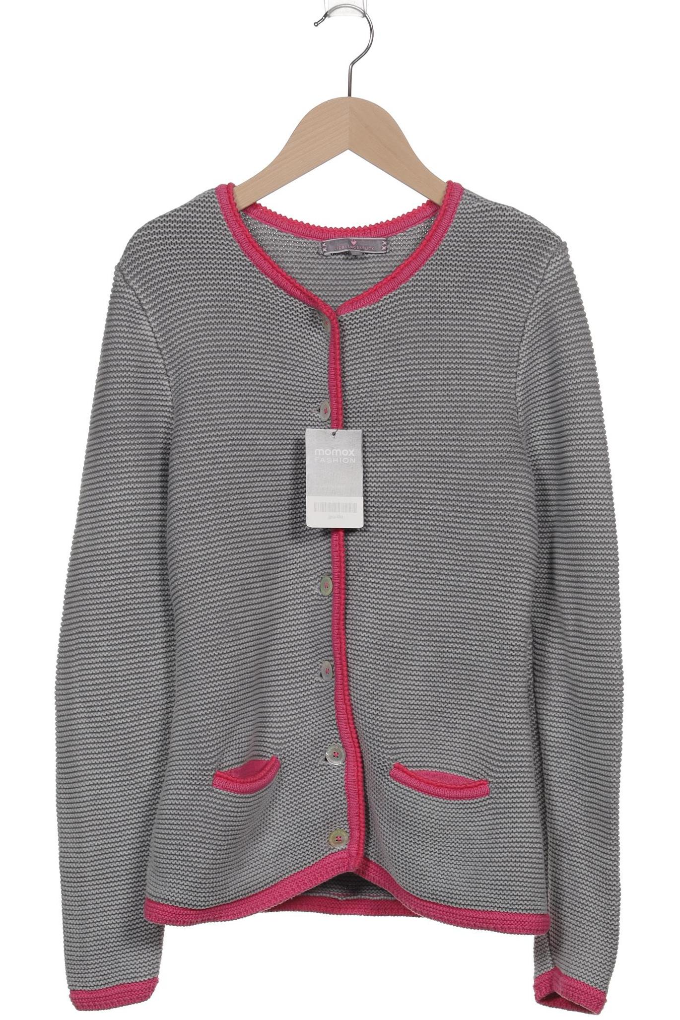 

Lieblingsstück Damen Strickjacke, grau, Gr. 36