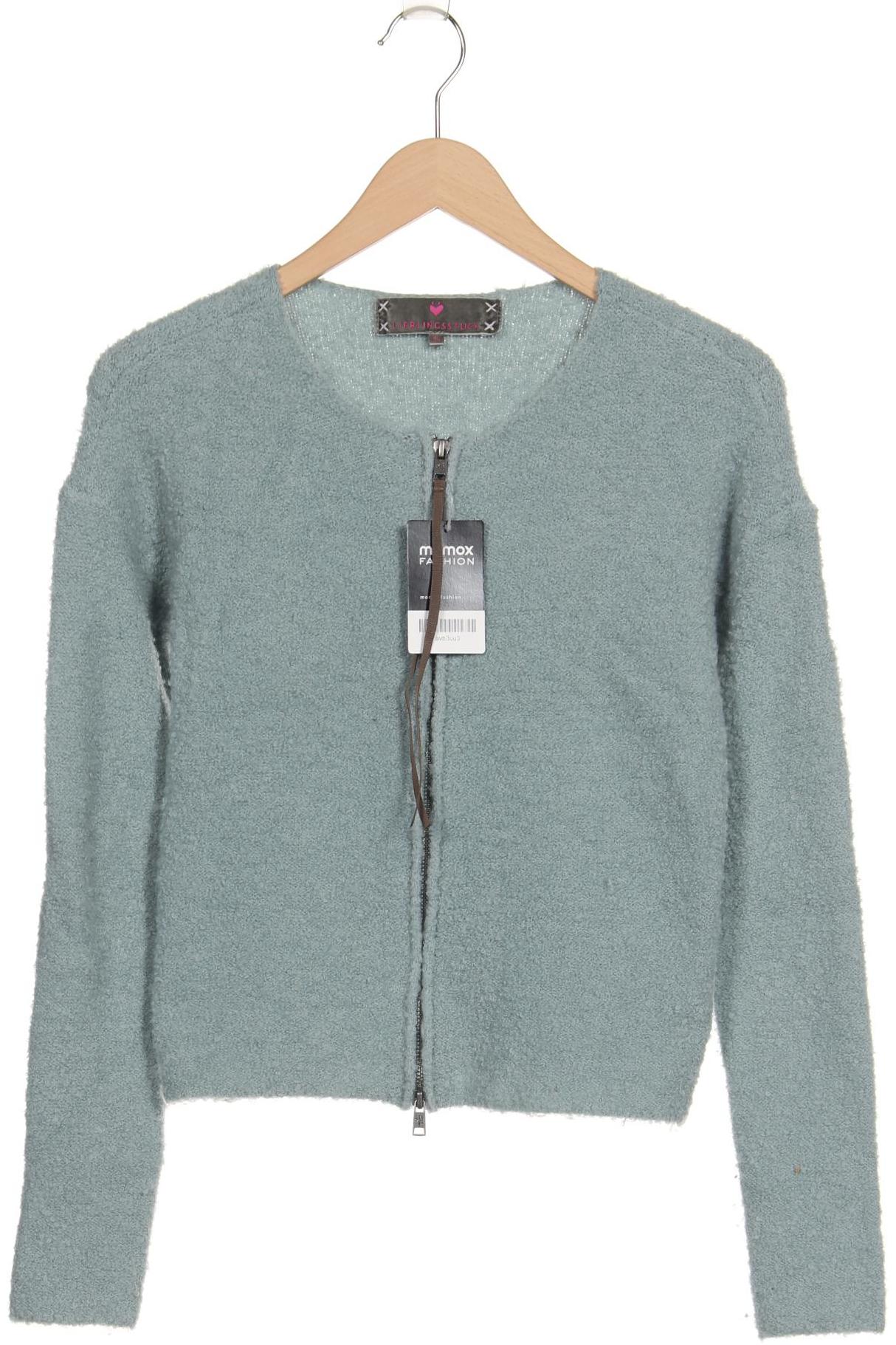 

Lieblingsstück Damen Strickjacke, türkis, Gr. 34