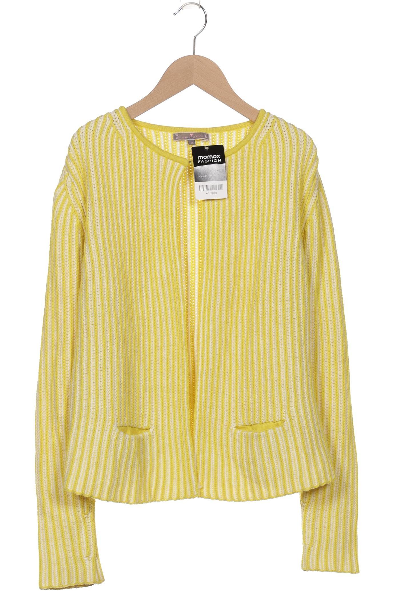 

Lieblingsstück Damen Strickjacke, gelb, Gr. 38