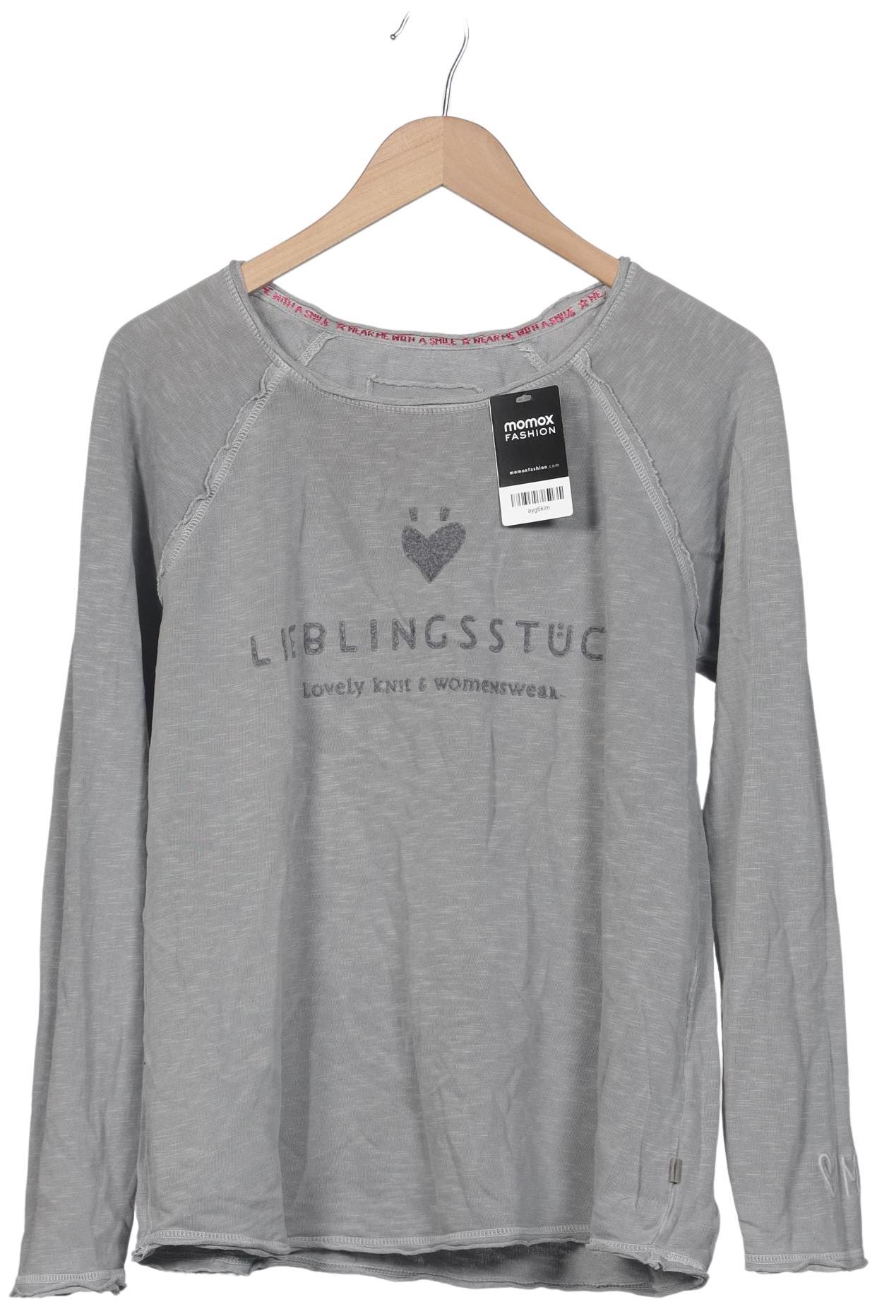 

Lieblingsstück Damen Langarmshirt, grau, Gr. 40