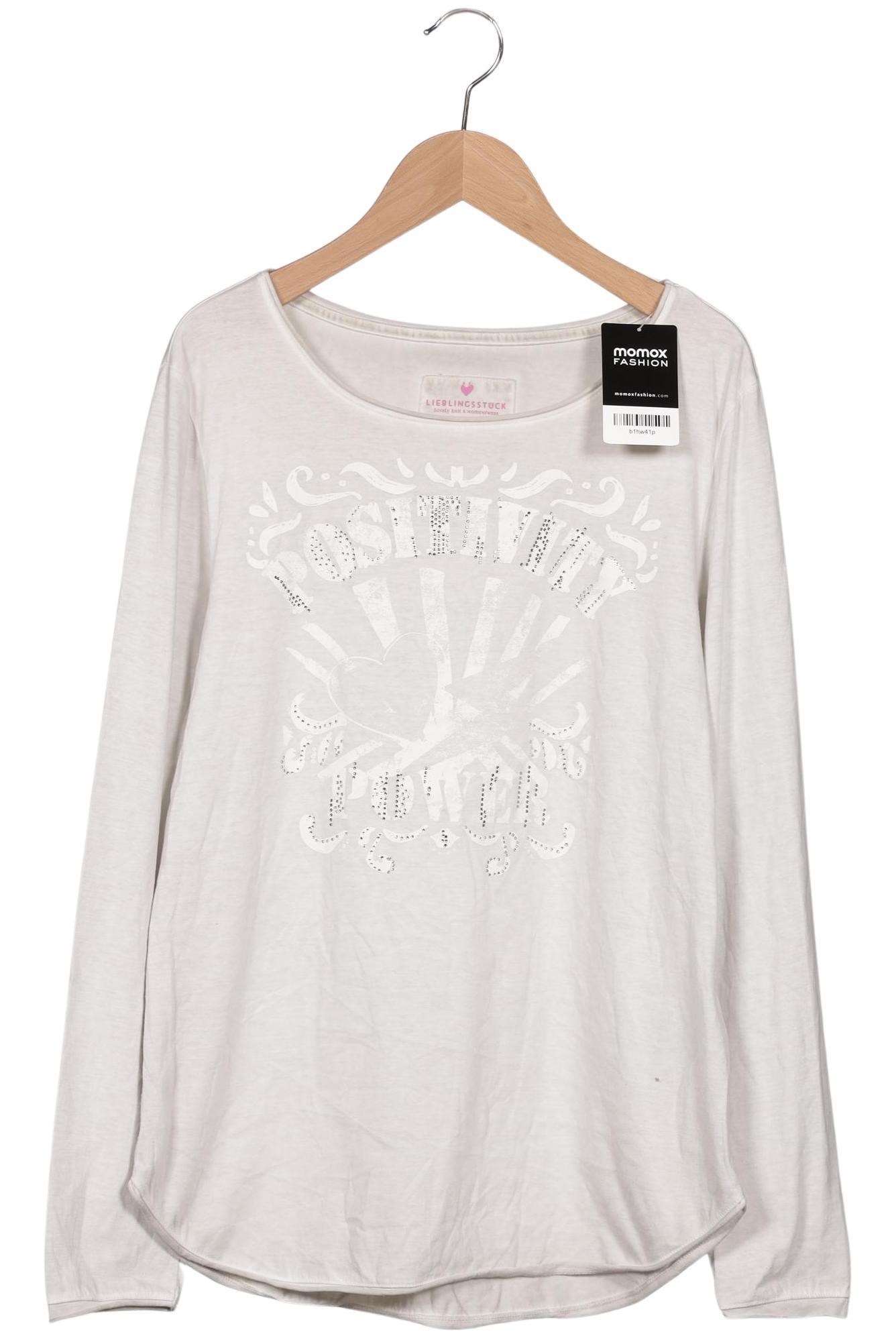 

Lieblingsstück Damen Langarmshirt, grau, Gr. 36