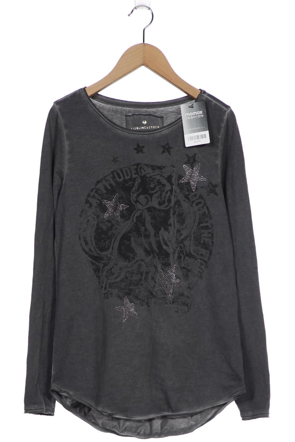 

Lieblingsstück Damen Langarmshirt, grau, Gr. 34