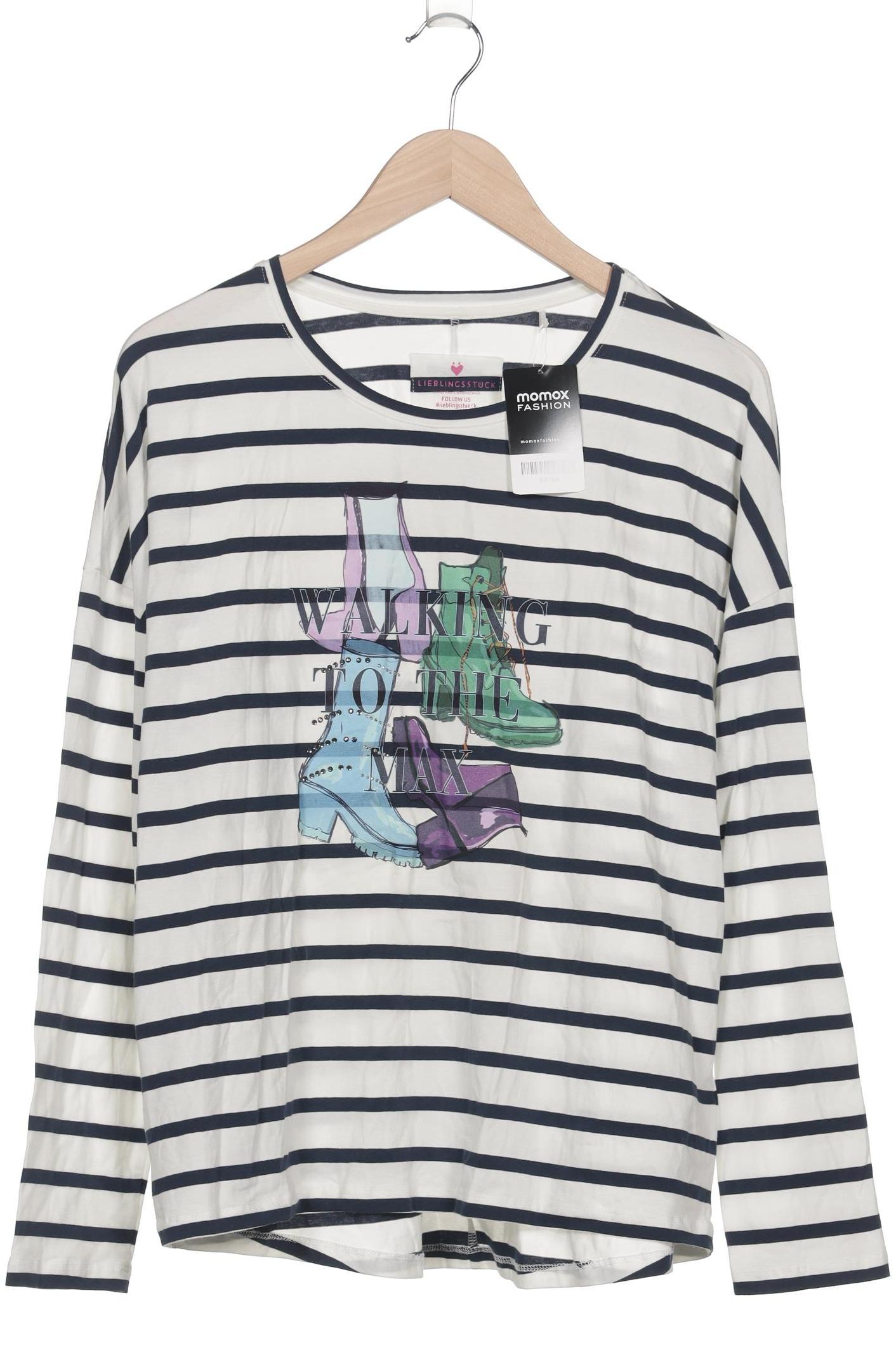 

Lieblingsstück Damen Langarmshirt, weiß, Gr. 44