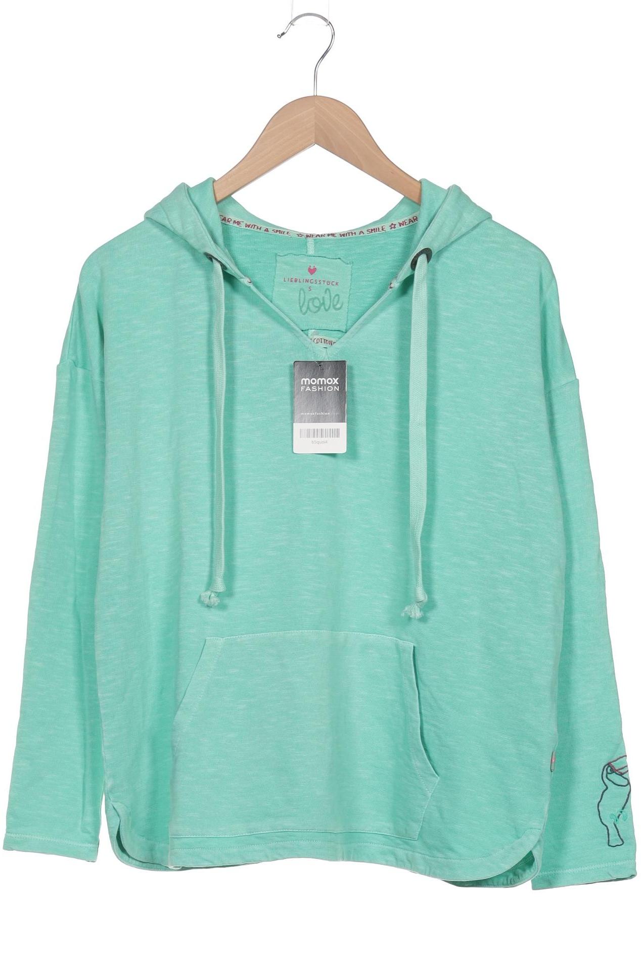

Lieblingsstück Damen Kapuzenpullover, grün, Gr. 36
