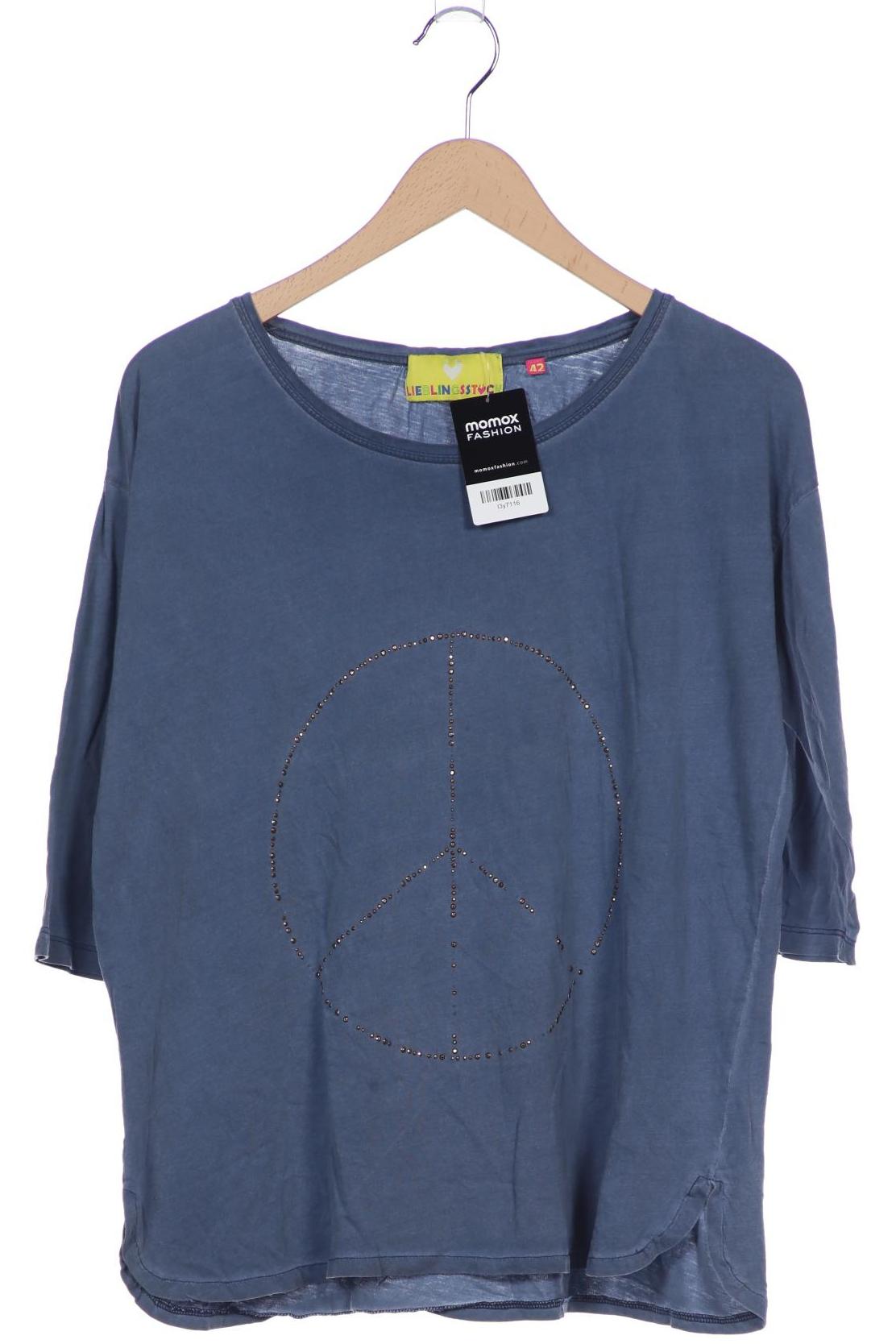

Lieblingsstück Damen Langarmshirt, blau, Gr. 42