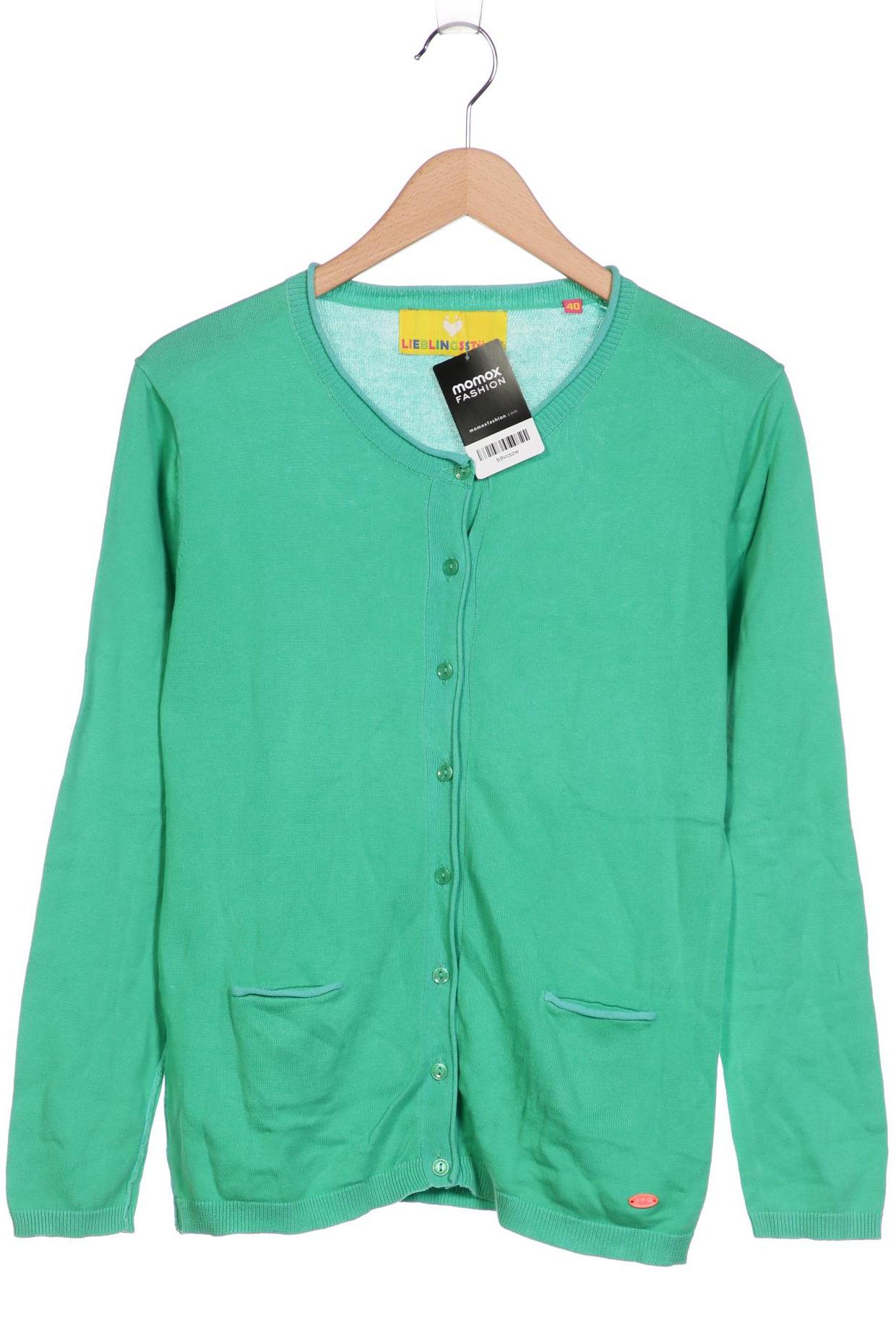 

Lieblingsstück Damen Strickjacke, grün, Gr. 40
