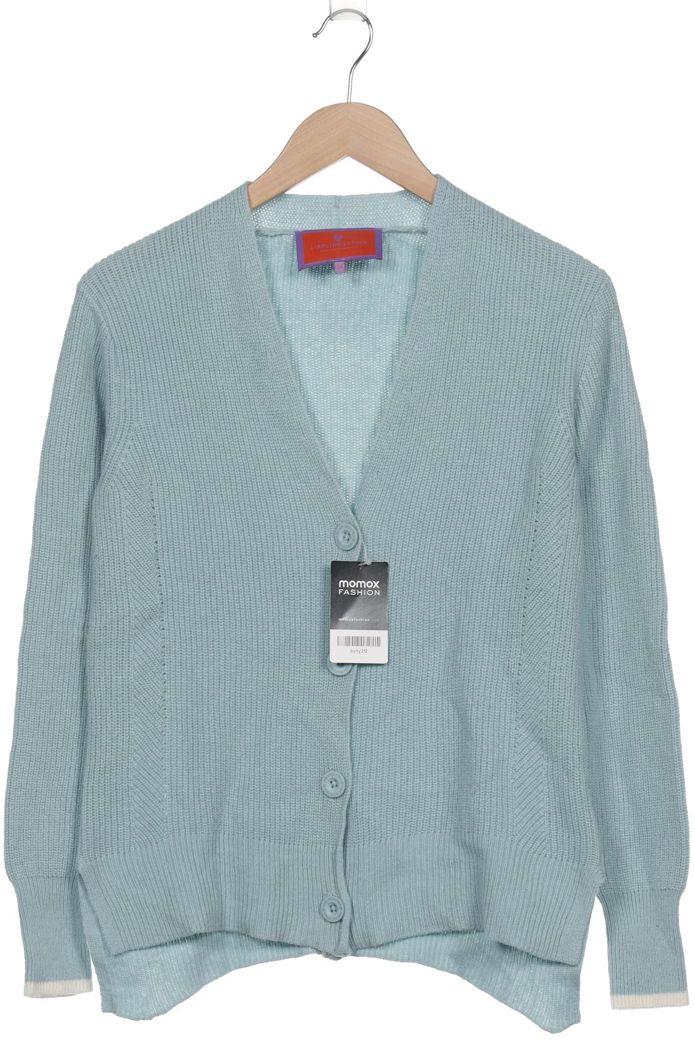 

Lieblingsstück Damen Strickjacke, hellblau, Gr. 34