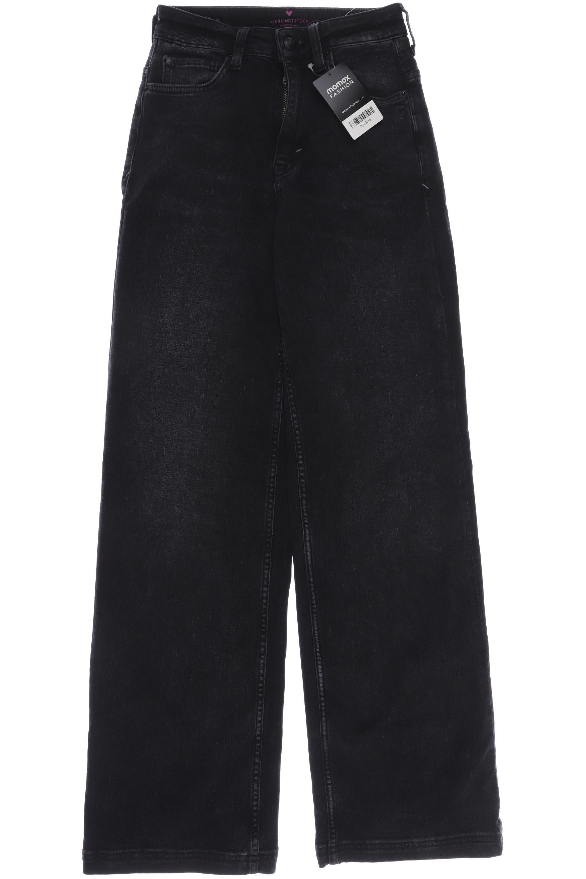 

Lieblingsstück Damen Jeans, schwarz, Gr. 26