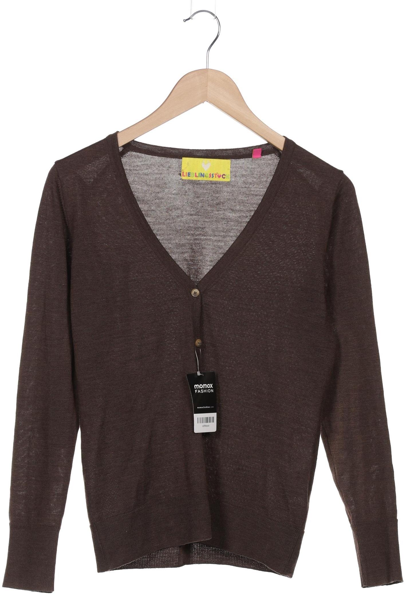 

Lieblingsstück Damen Strickjacke, braun, Gr. 36