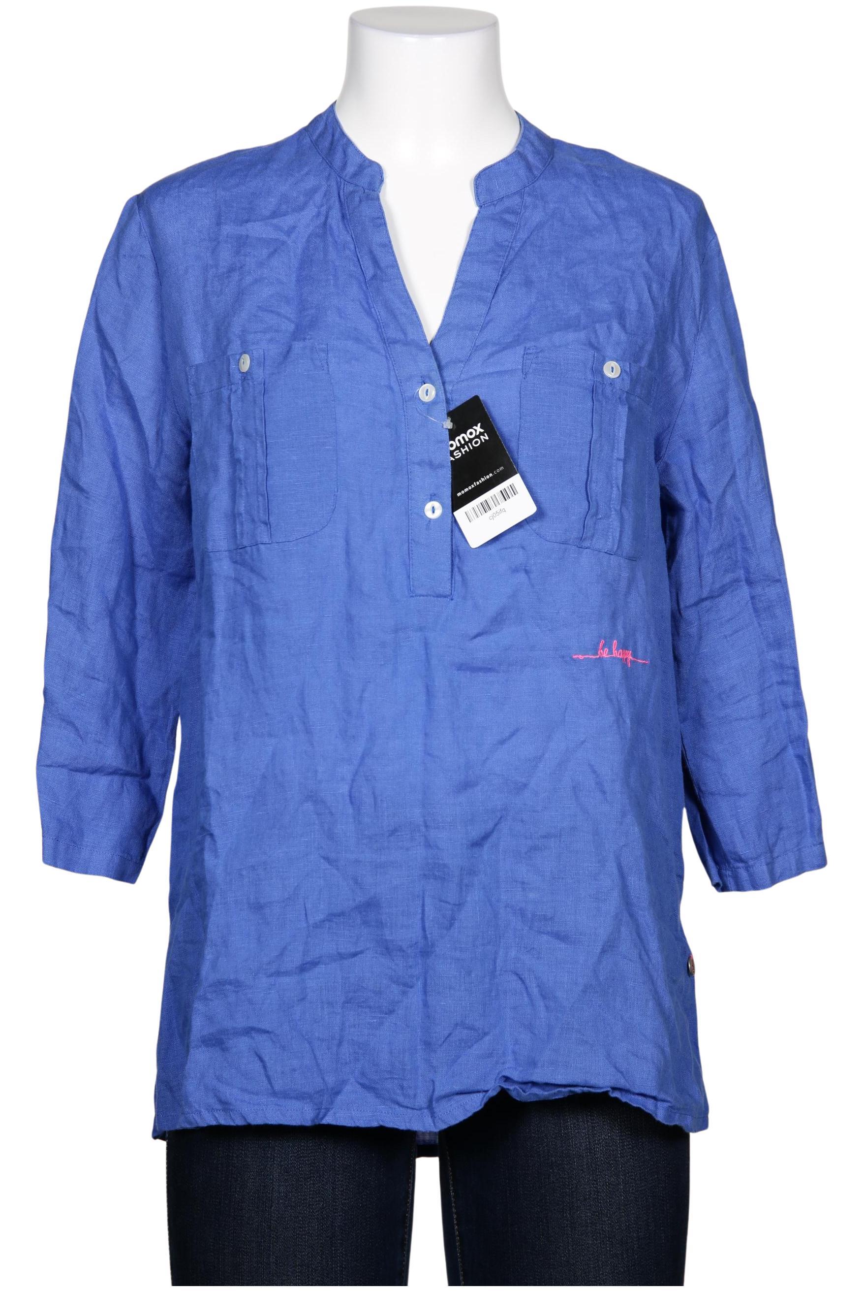 

Lieblingsstück Damen Bluse, blau, Gr. 36