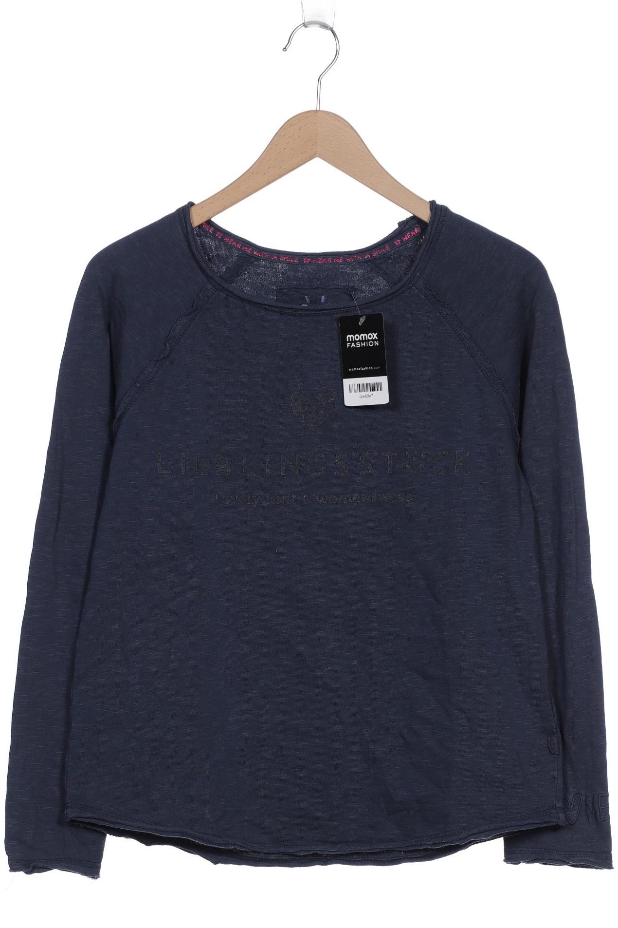 

Lieblingsstück Damen Langarmshirt, marineblau, Gr. 34